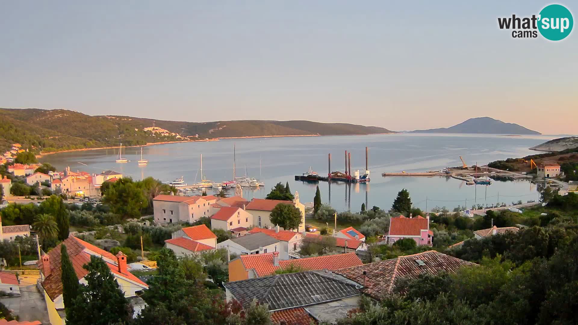 Spletna kamera v živo Martinšćica – otok Cres – Hrvaška