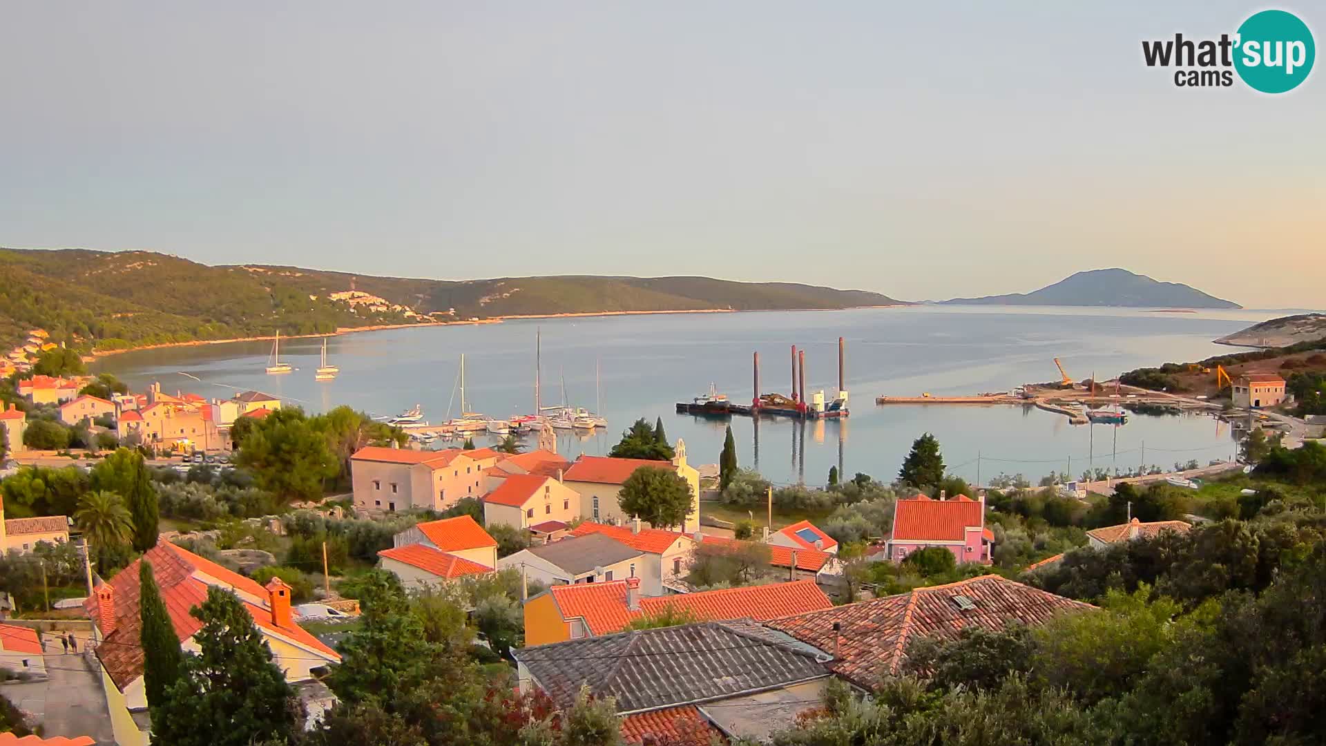 Spletna kamera v živo Martinšćica – otok Cres – Hrvaška