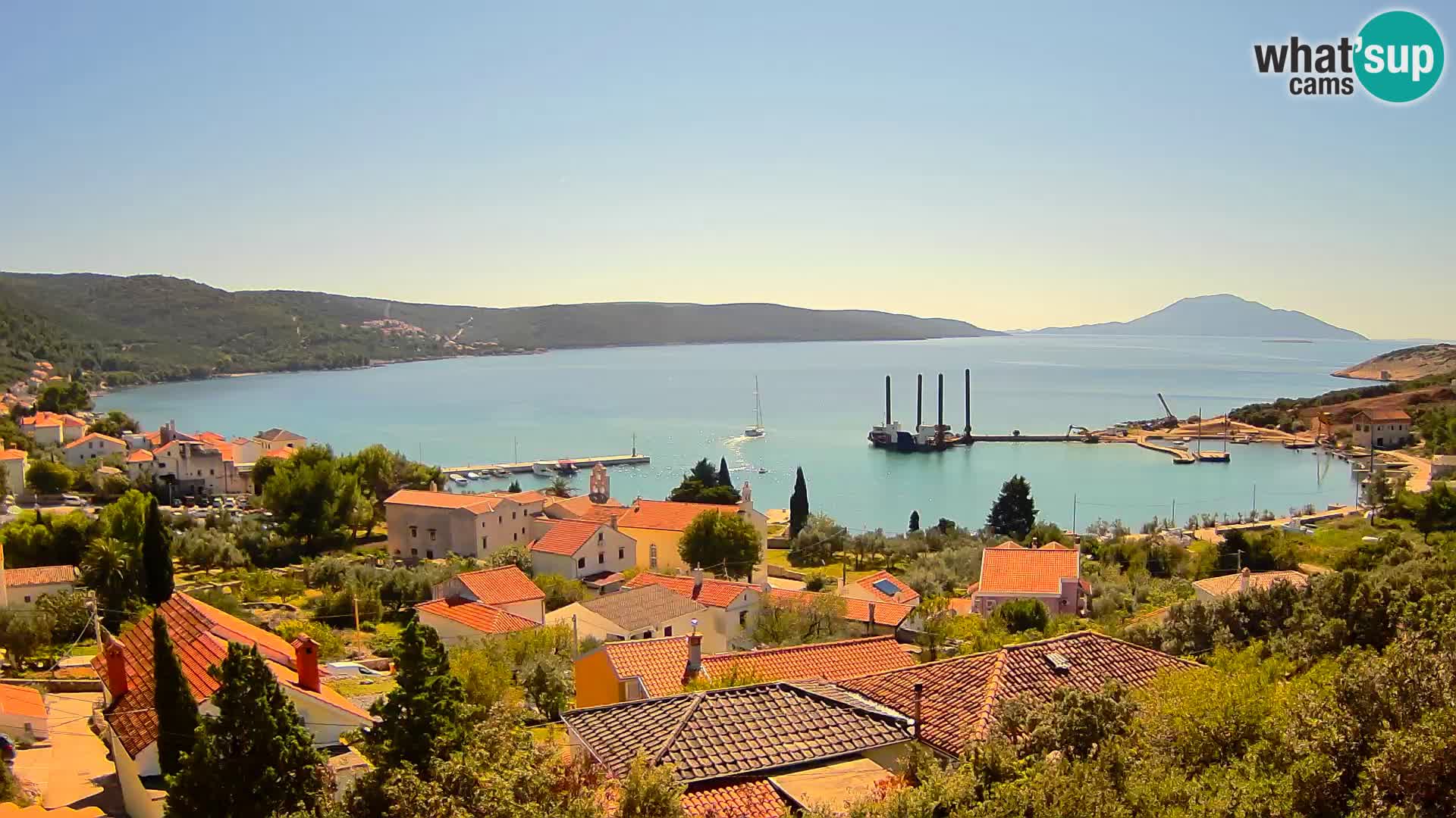 Live webcam Martinšćica – île de Cres – Croatie