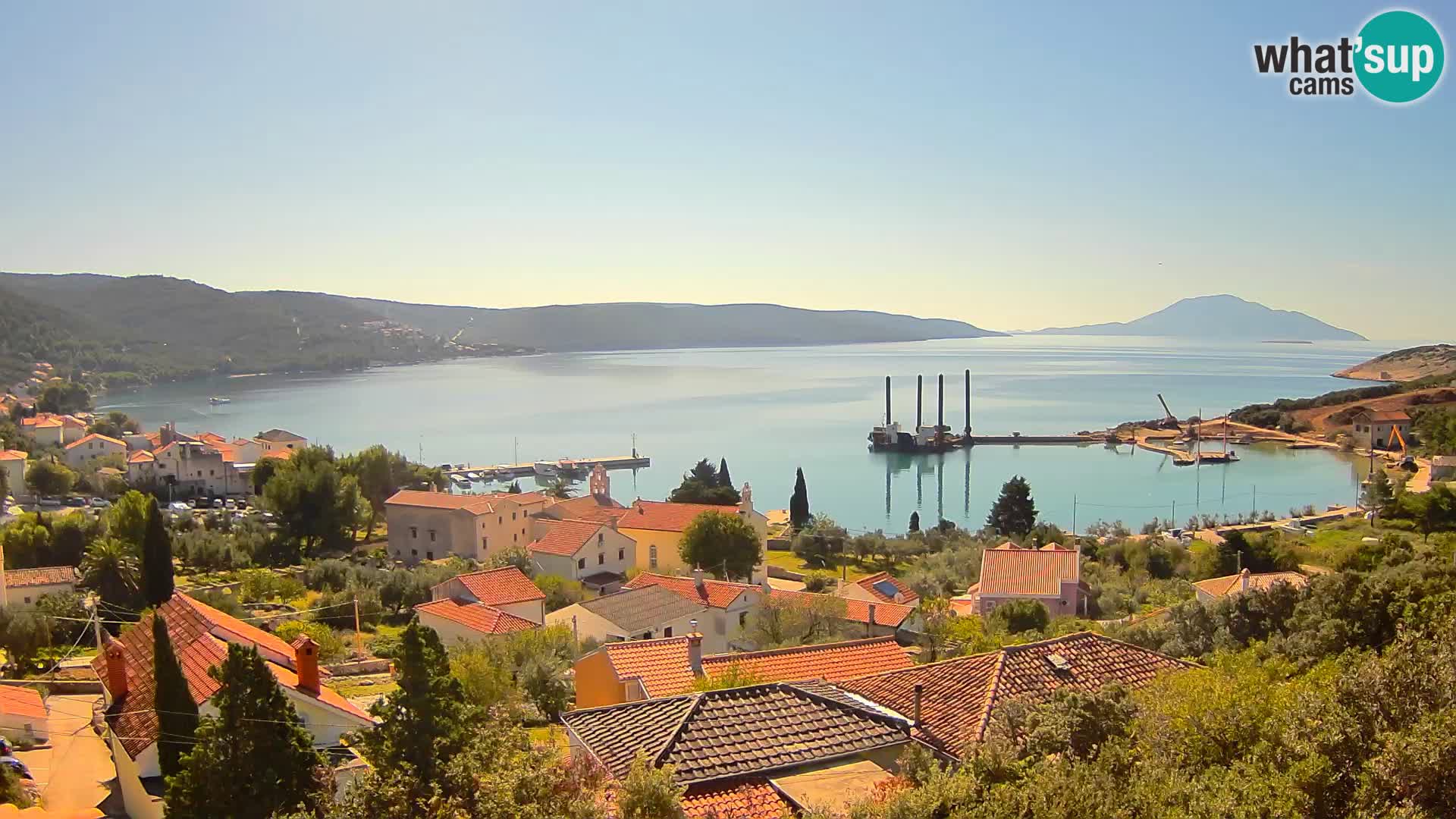 Live webcam Martinšćica – île de Cres – Croatie