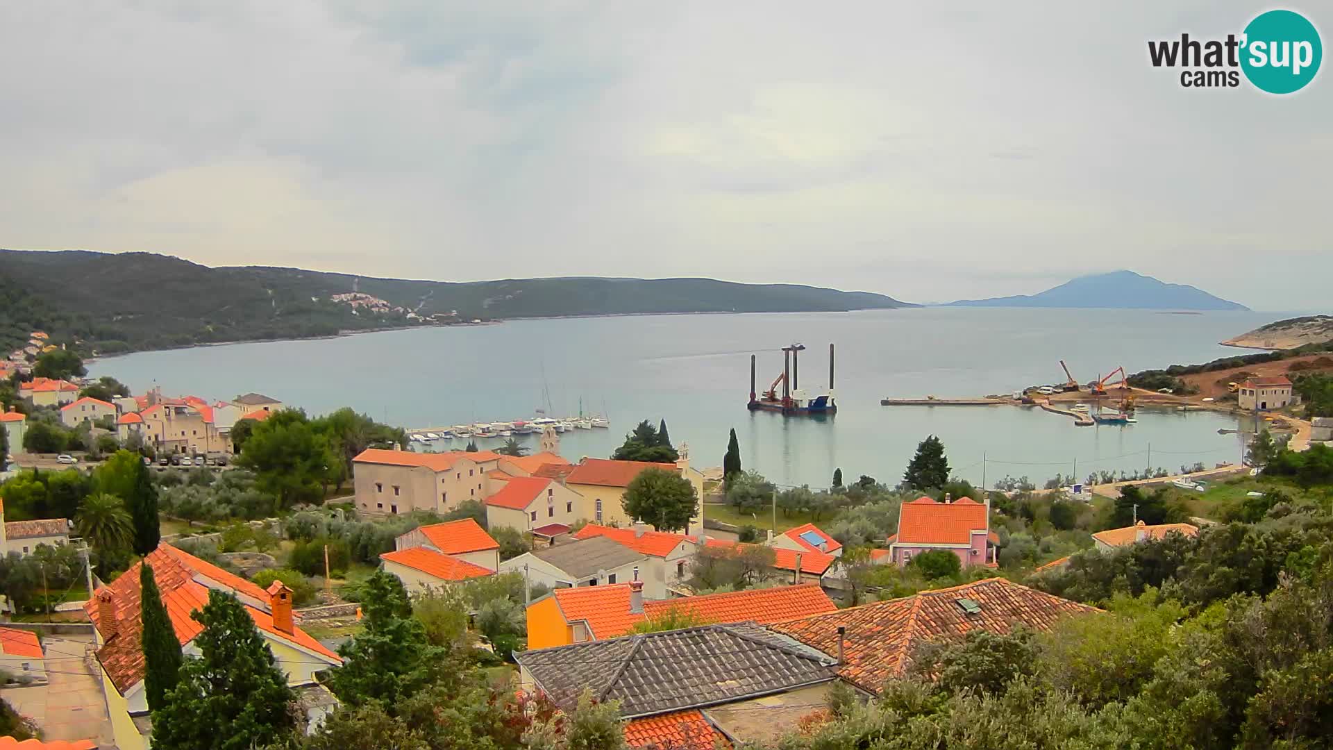 Spletna kamera v živo Martinšćica – otok Cres – Hrvaška