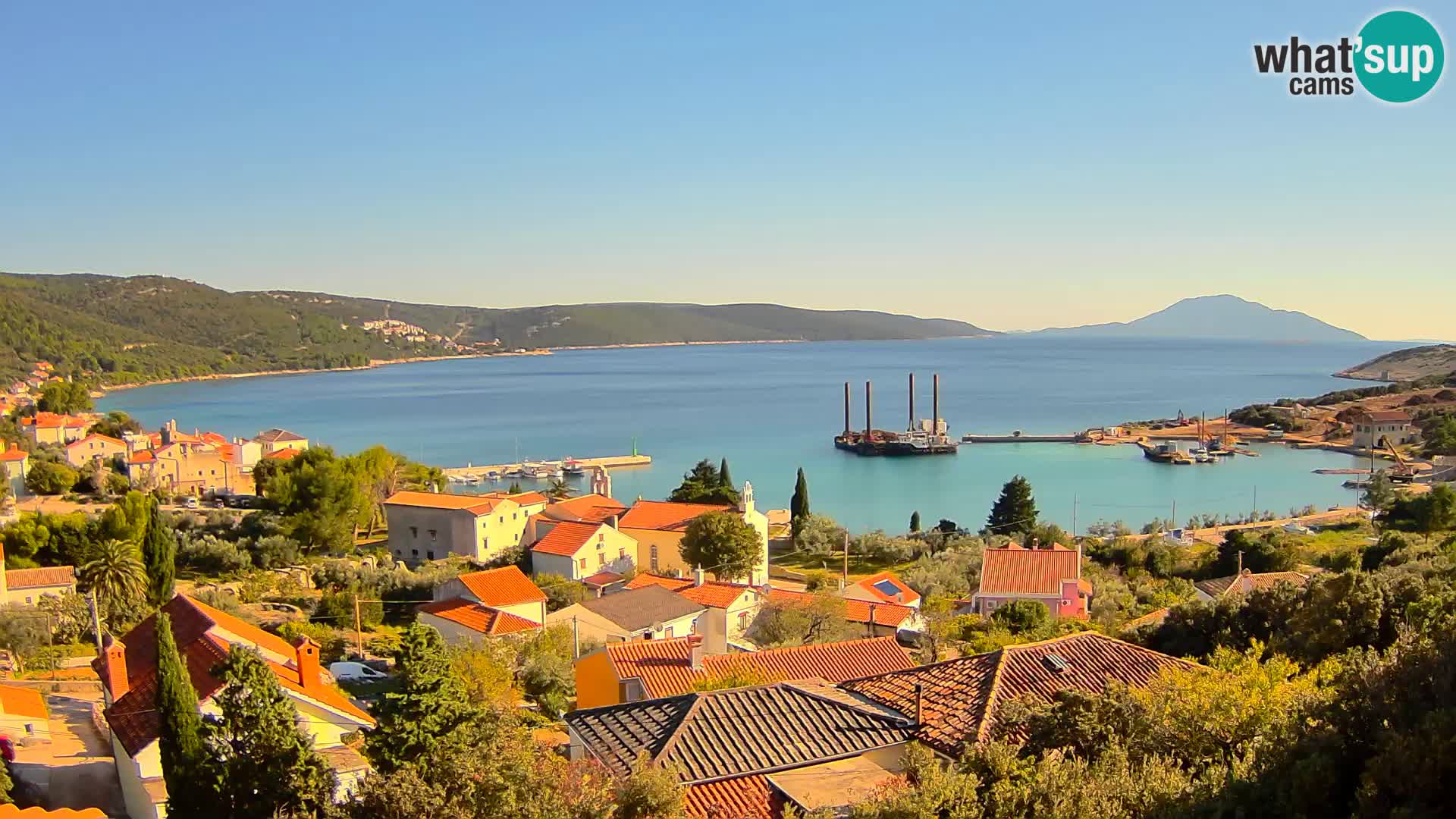 Spletna kamera v živo Martinšćica – otok Cres – Hrvaška