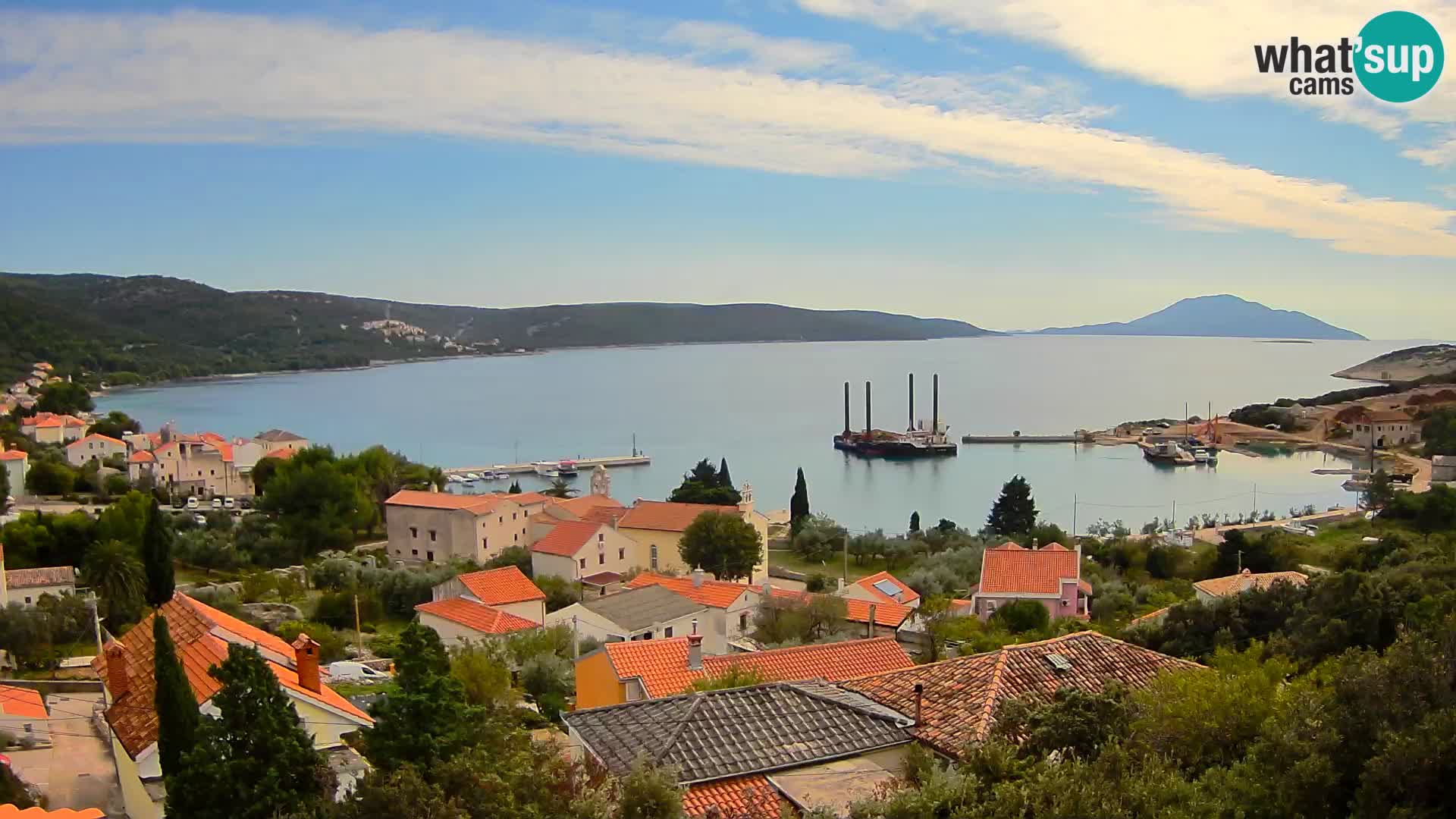 Live webcam Martinšćica – île de Cres – Croatie