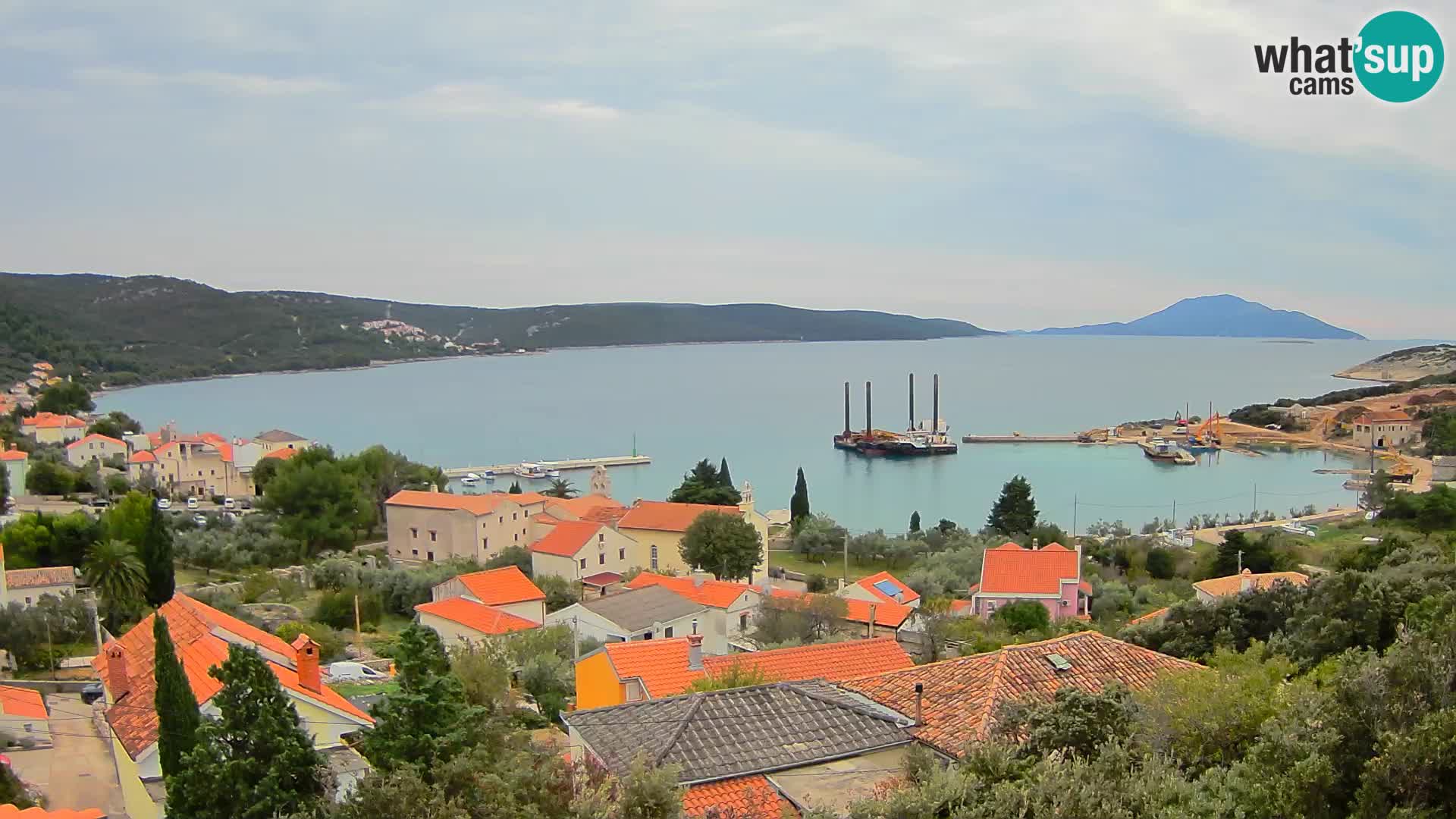 Live webcam Martinšćica – île de Cres – Croatie