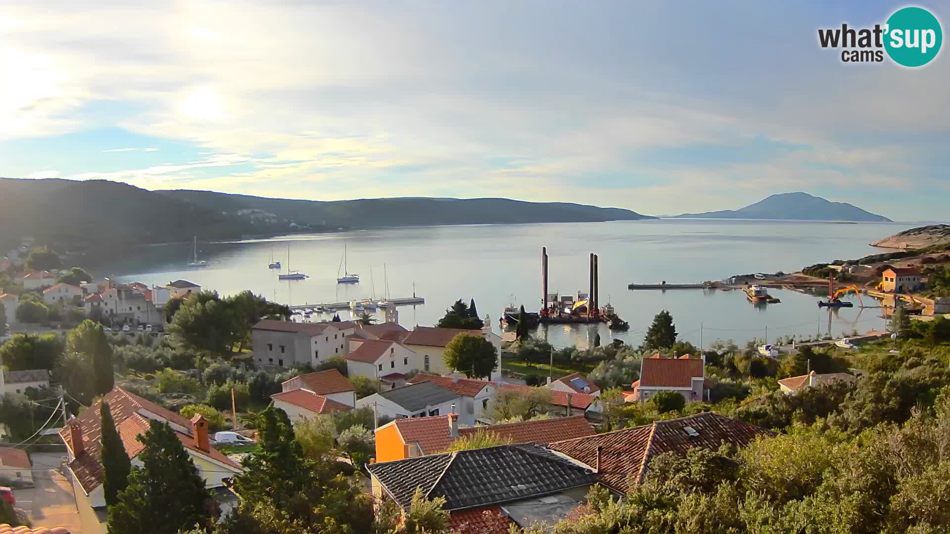 Spletna kamera v živo Martinšćica – otok Cres – Hrvaška