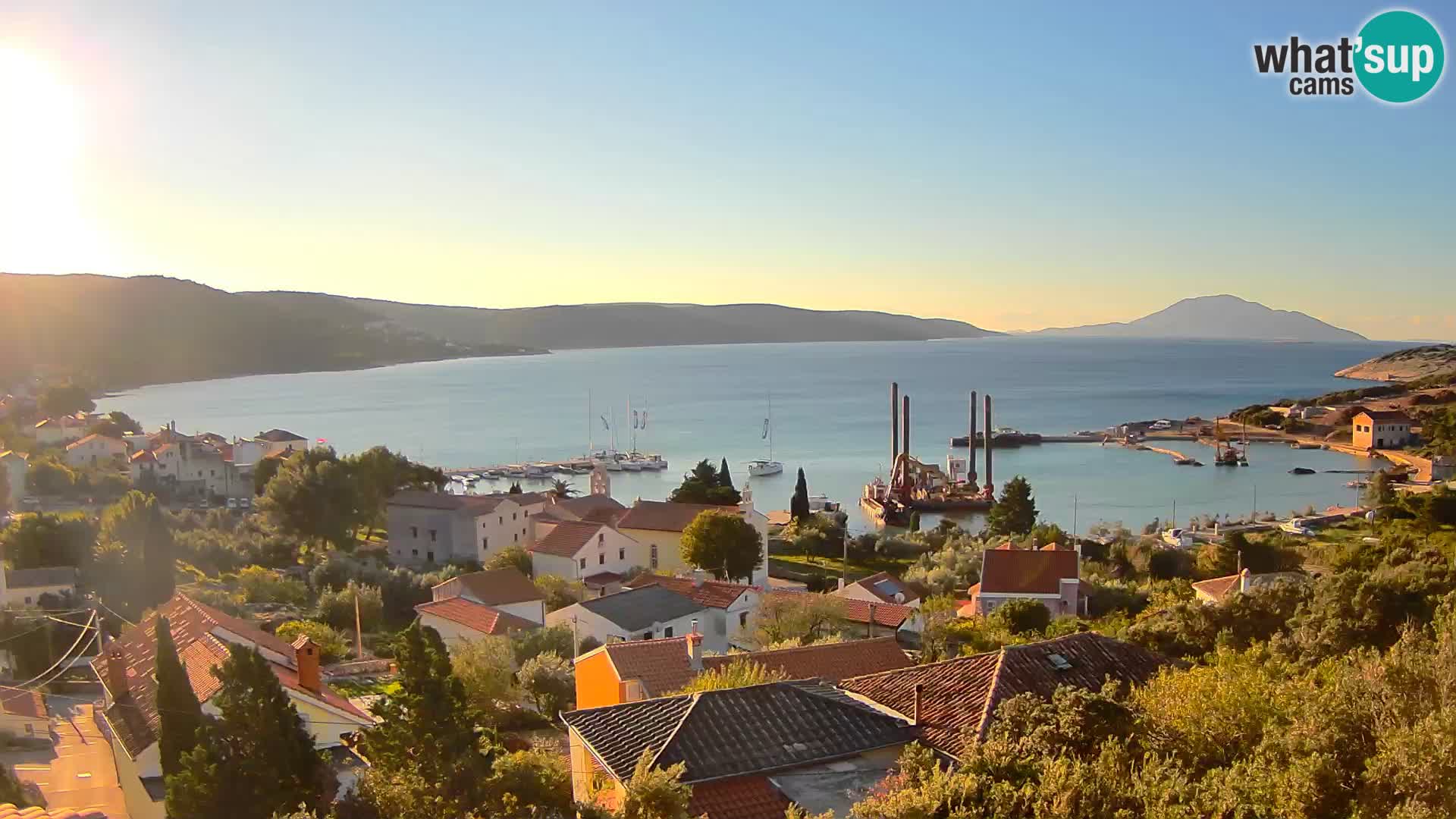 Spletna kamera v živo Martinšćica – otok Cres – Hrvaška