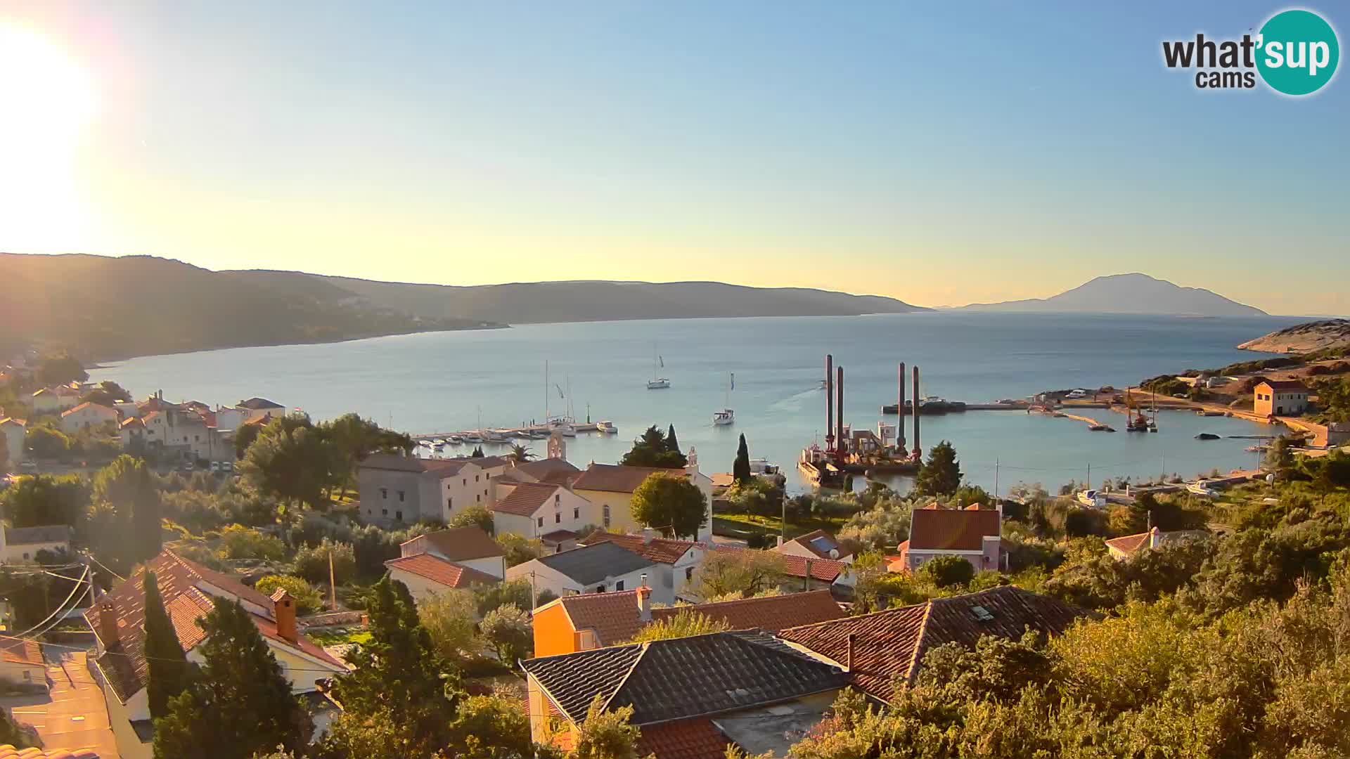 Live webcam Martinšćica – île de Cres – Croatie