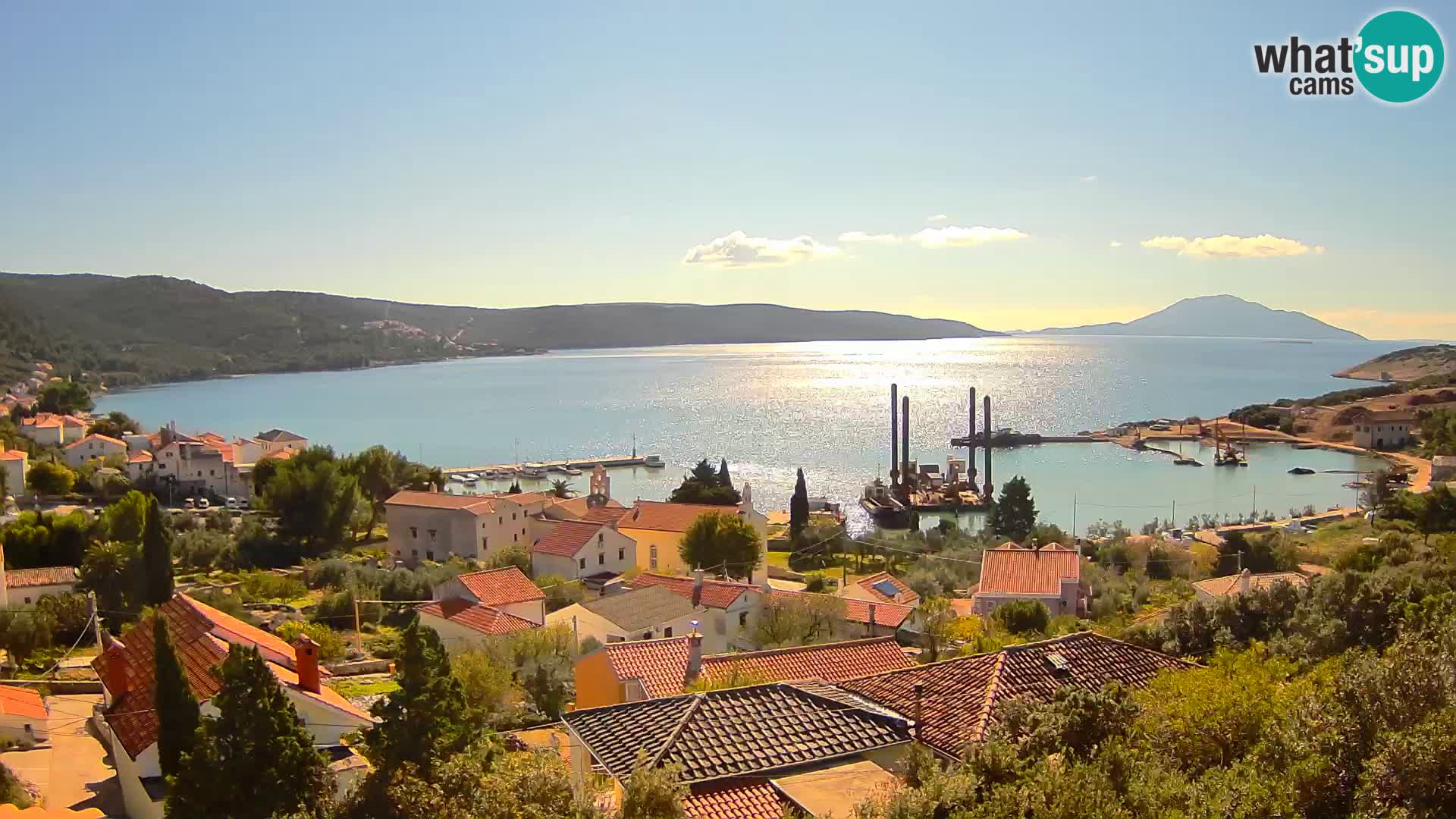 Spletna kamera v živo Martinšćica – otok Cres – Hrvaška