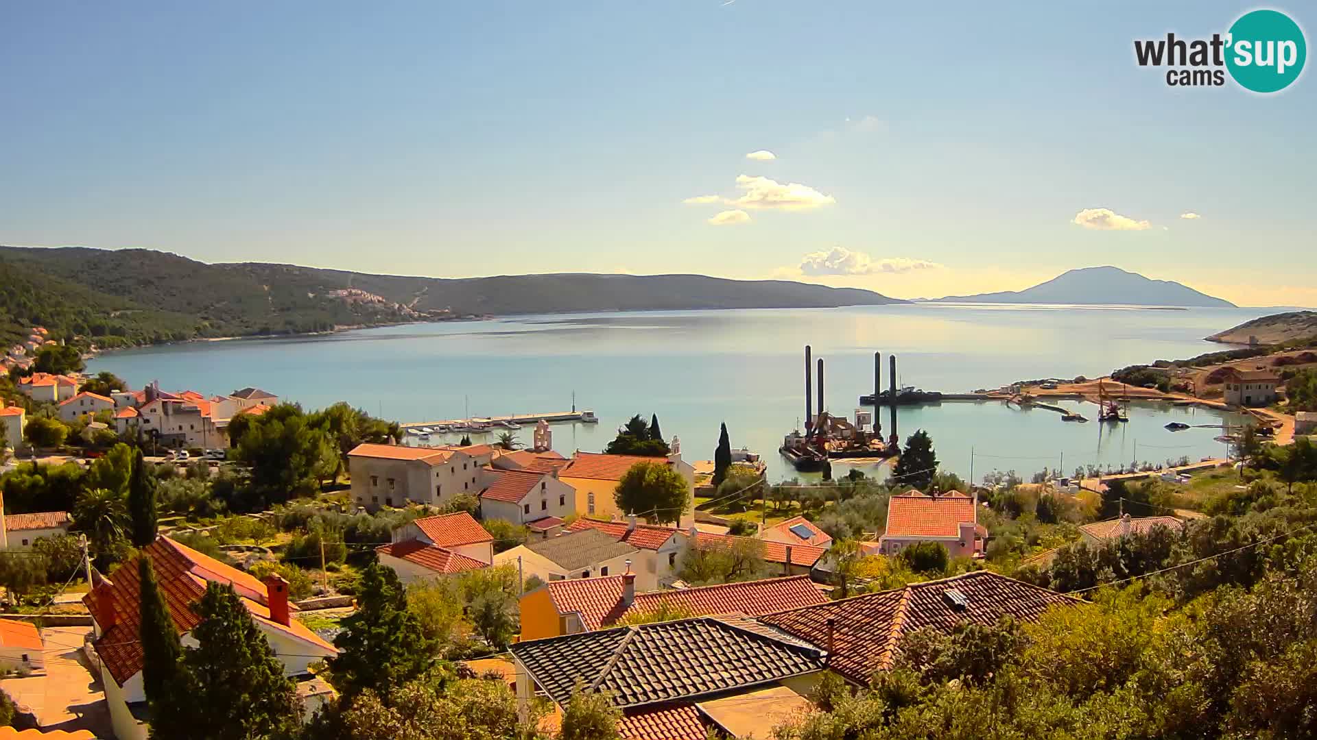 Spletna kamera v živo Martinšćica – otok Cres – Hrvaška