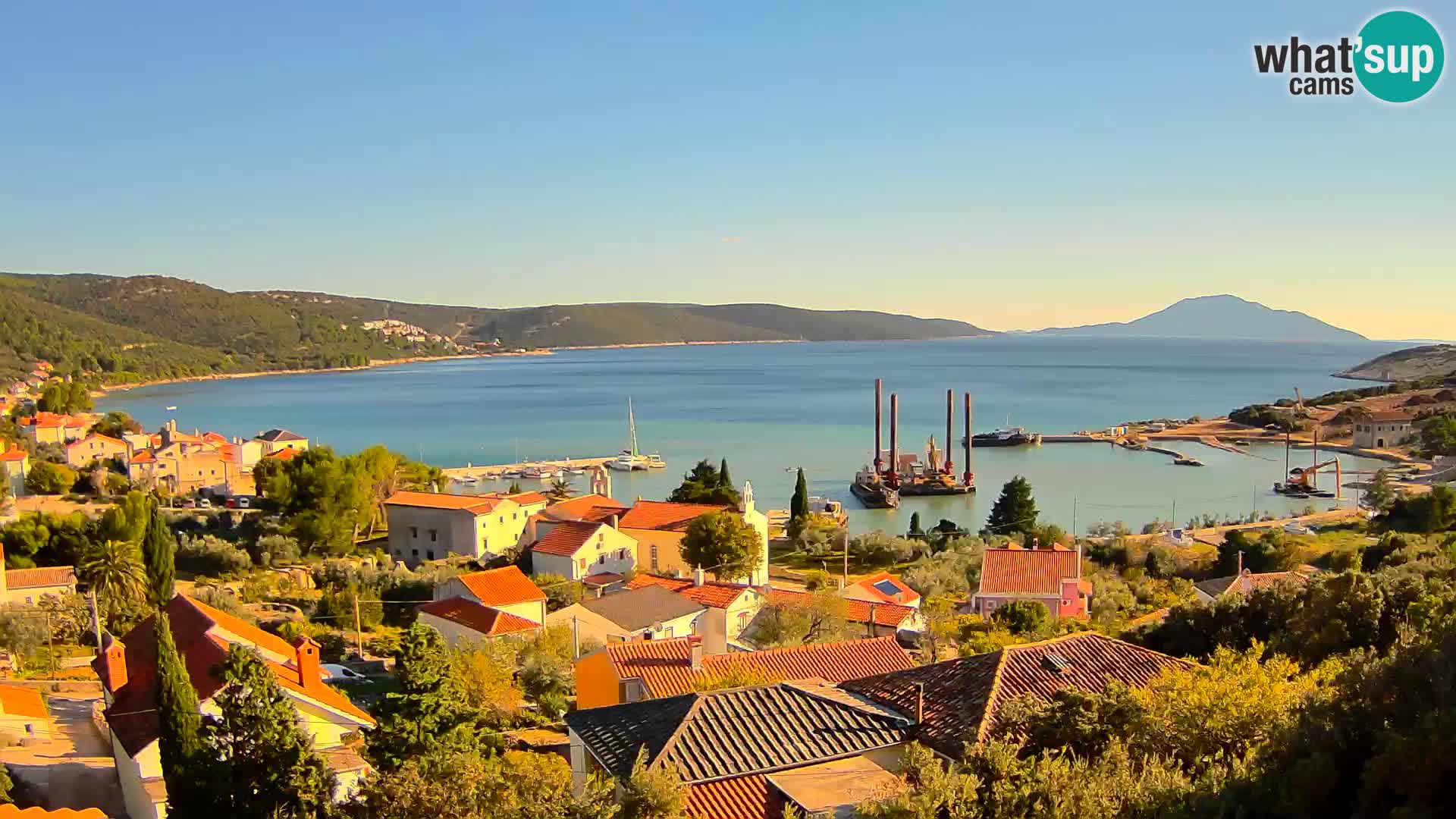 Live webcam Martinšćica – île de Cres – Croatie