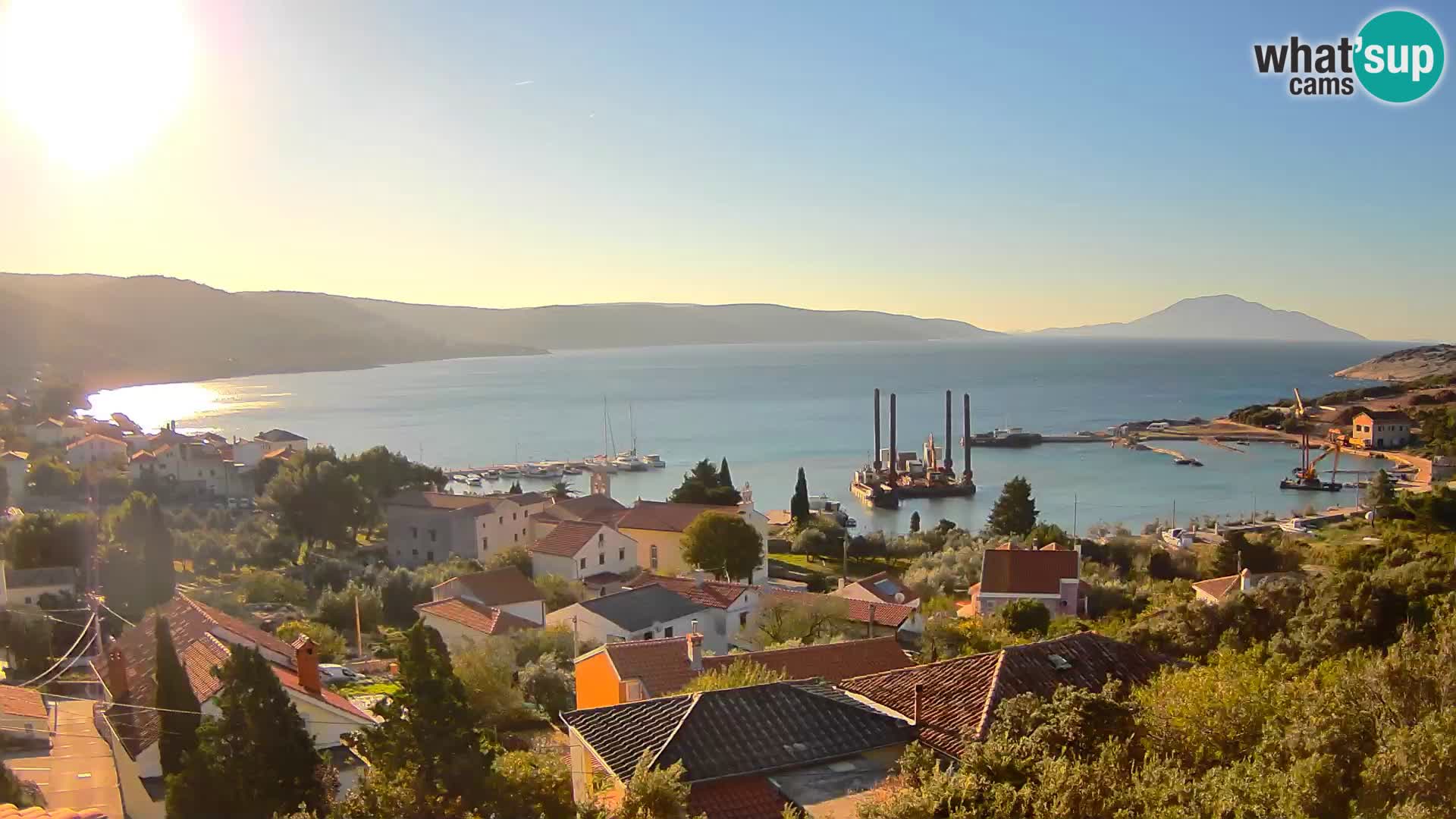 Live webcam Martinšćica – île de Cres – Croatie