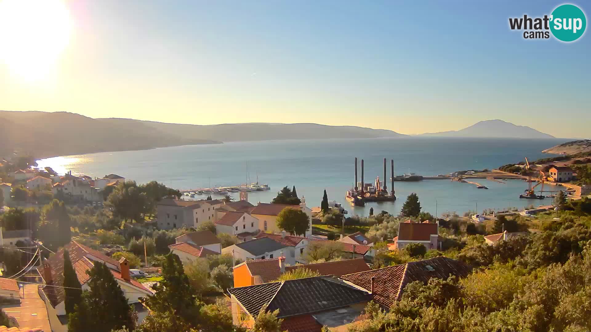 Spletna kamera v živo Martinšćica – otok Cres – Hrvaška