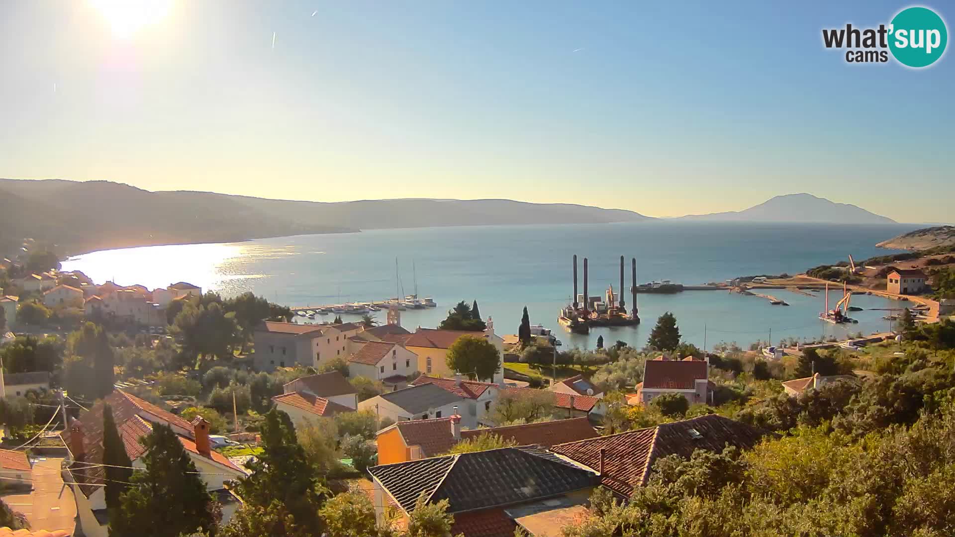 Live webcam Martinšćica – île de Cres – Croatie