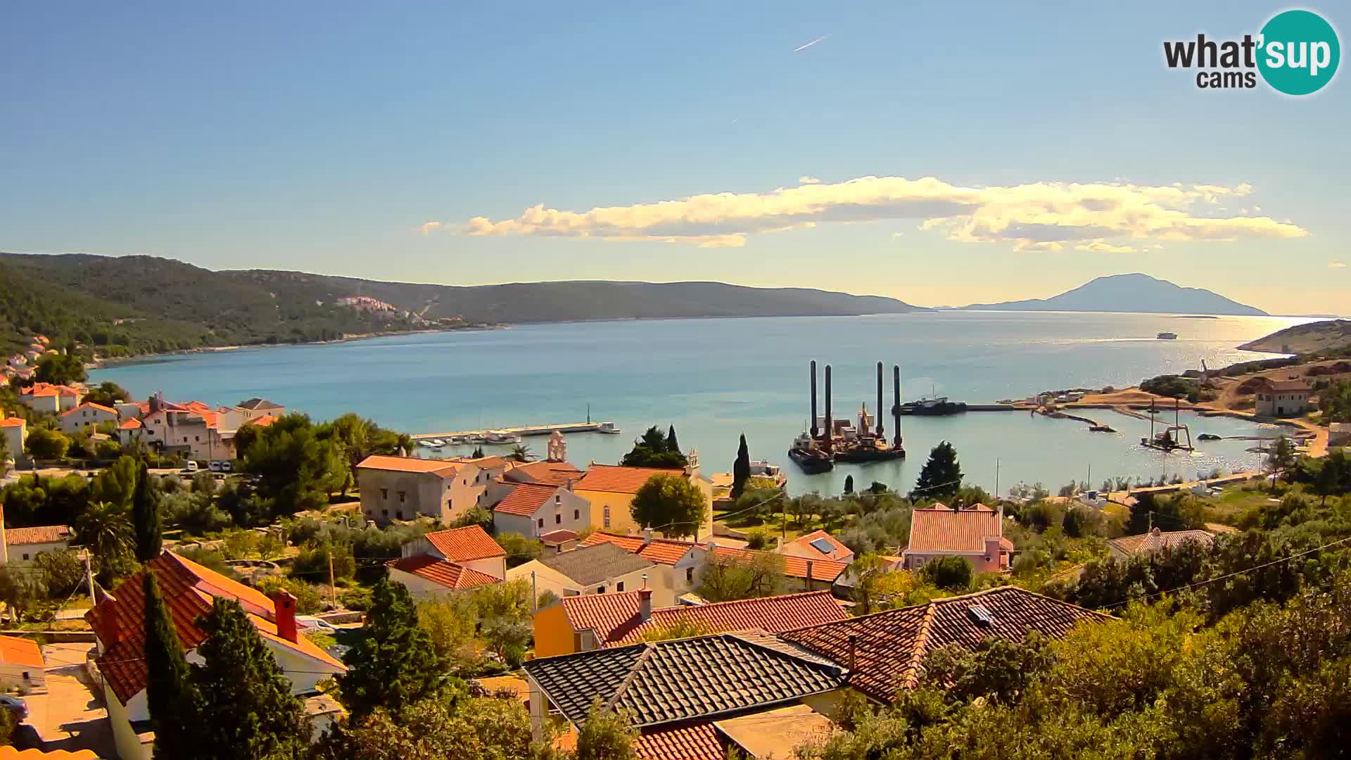 Spletna kamera v živo Martinšćica – otok Cres – Hrvaška