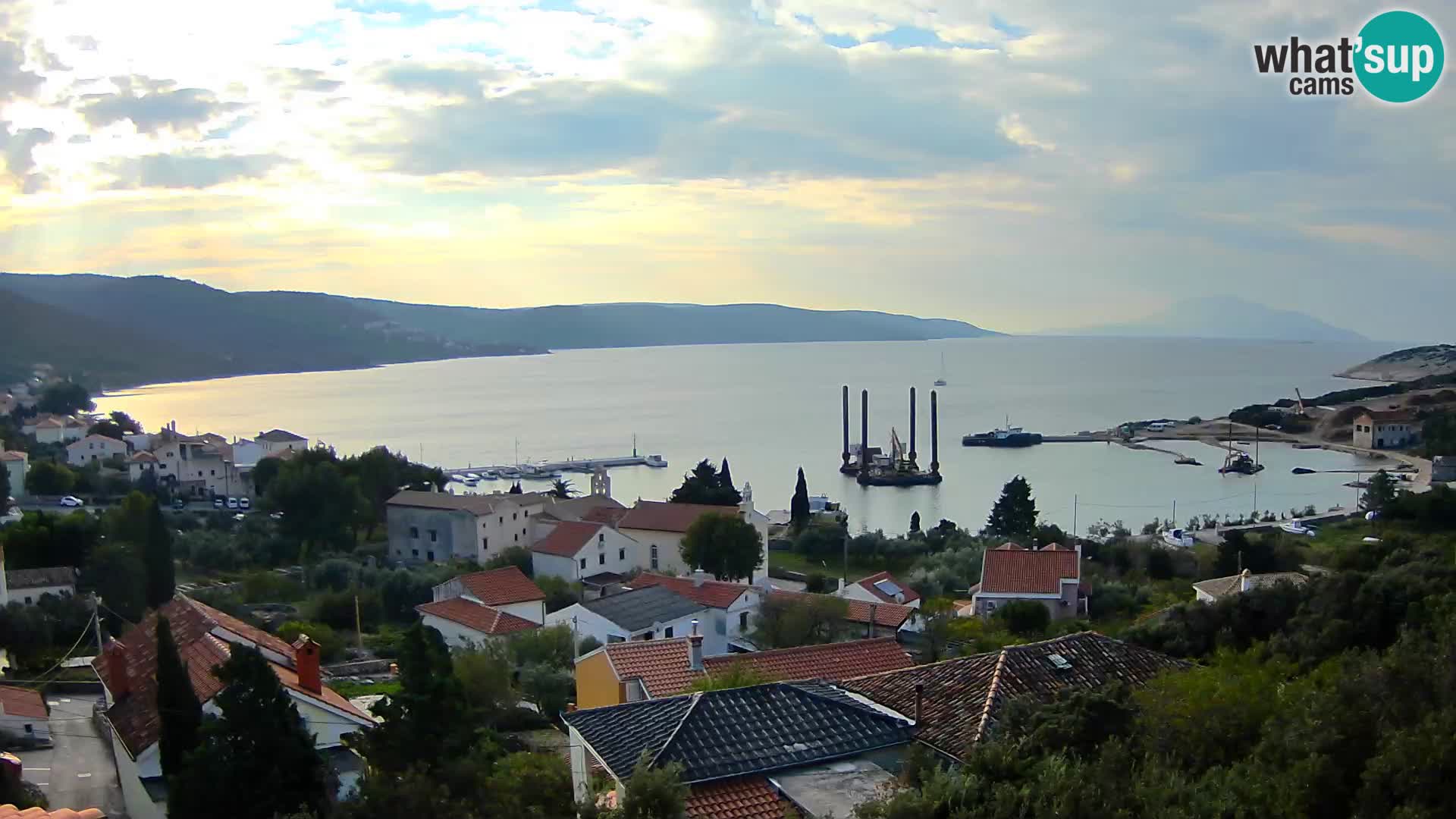 Spletna kamera v živo Martinšćica – otok Cres – Hrvaška