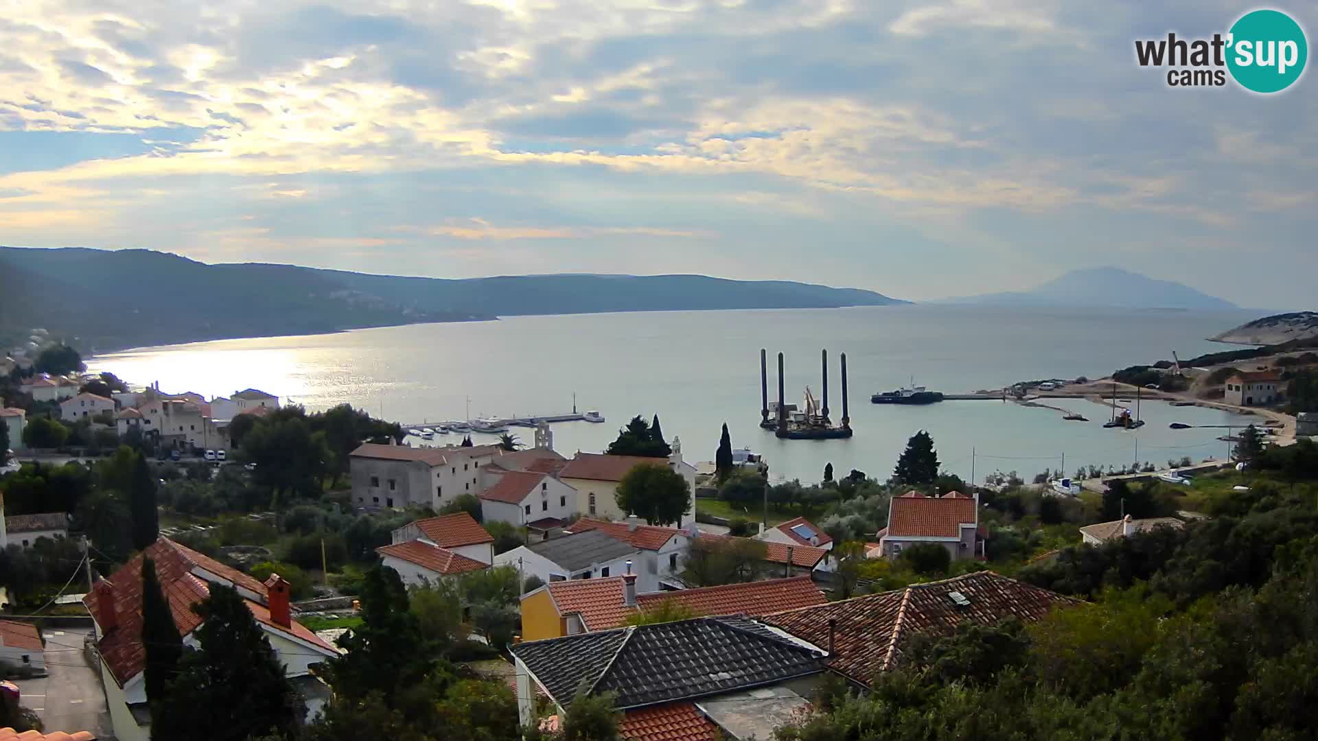 Spletna kamera v živo Martinšćica – otok Cres – Hrvaška