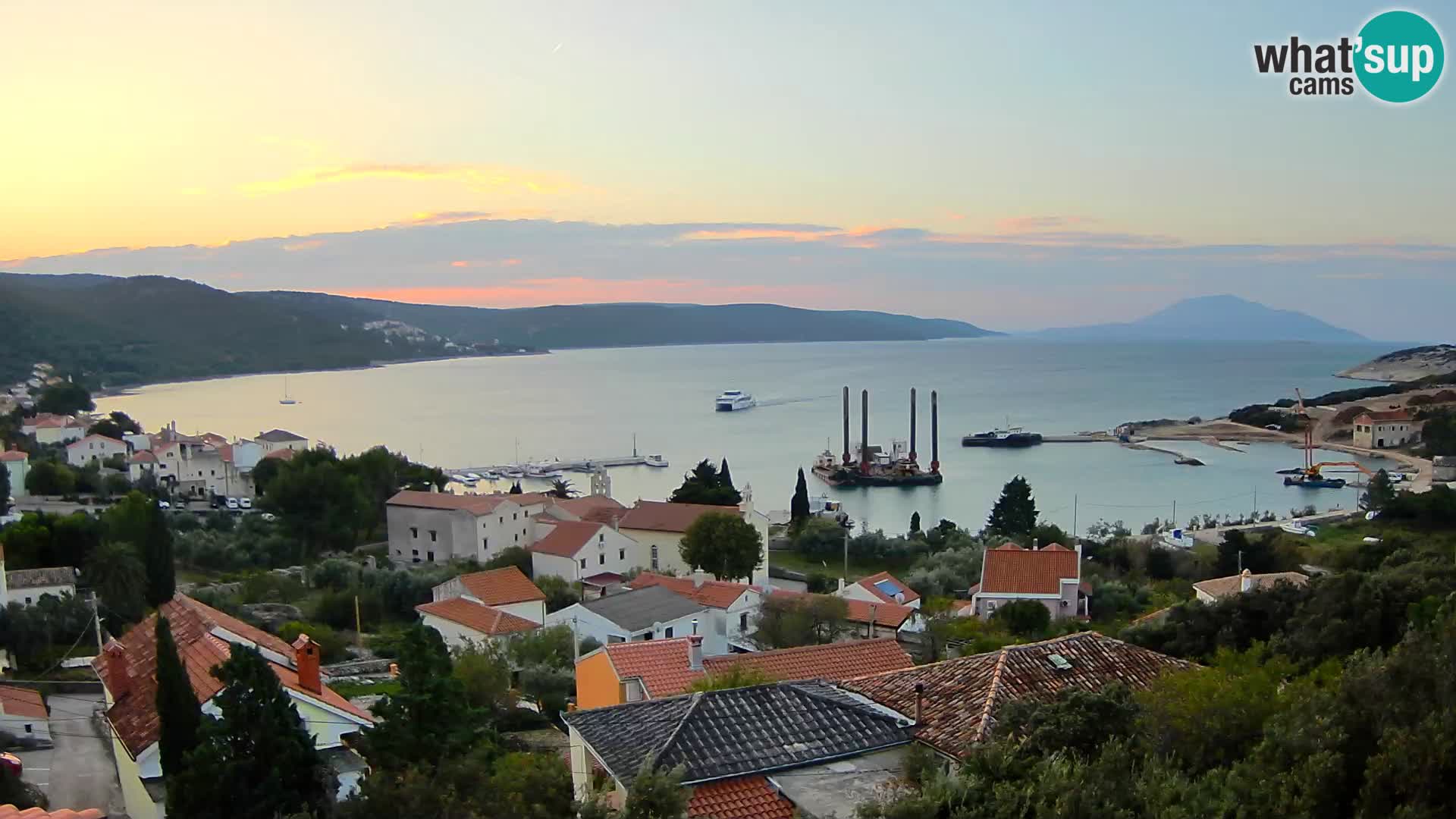 Spletna kamera v živo Martinšćica – otok Cres – Hrvaška