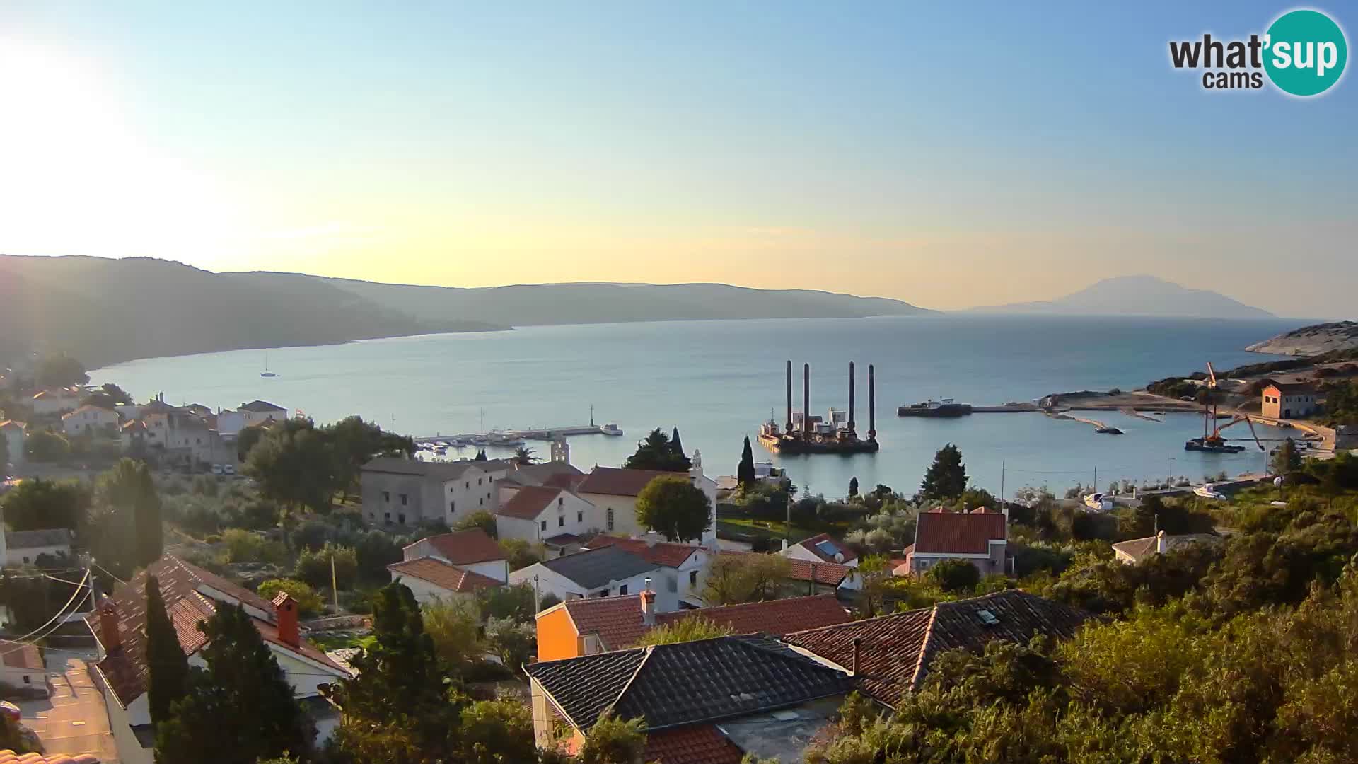 Spletna kamera v živo Martinšćica – otok Cres – Hrvaška