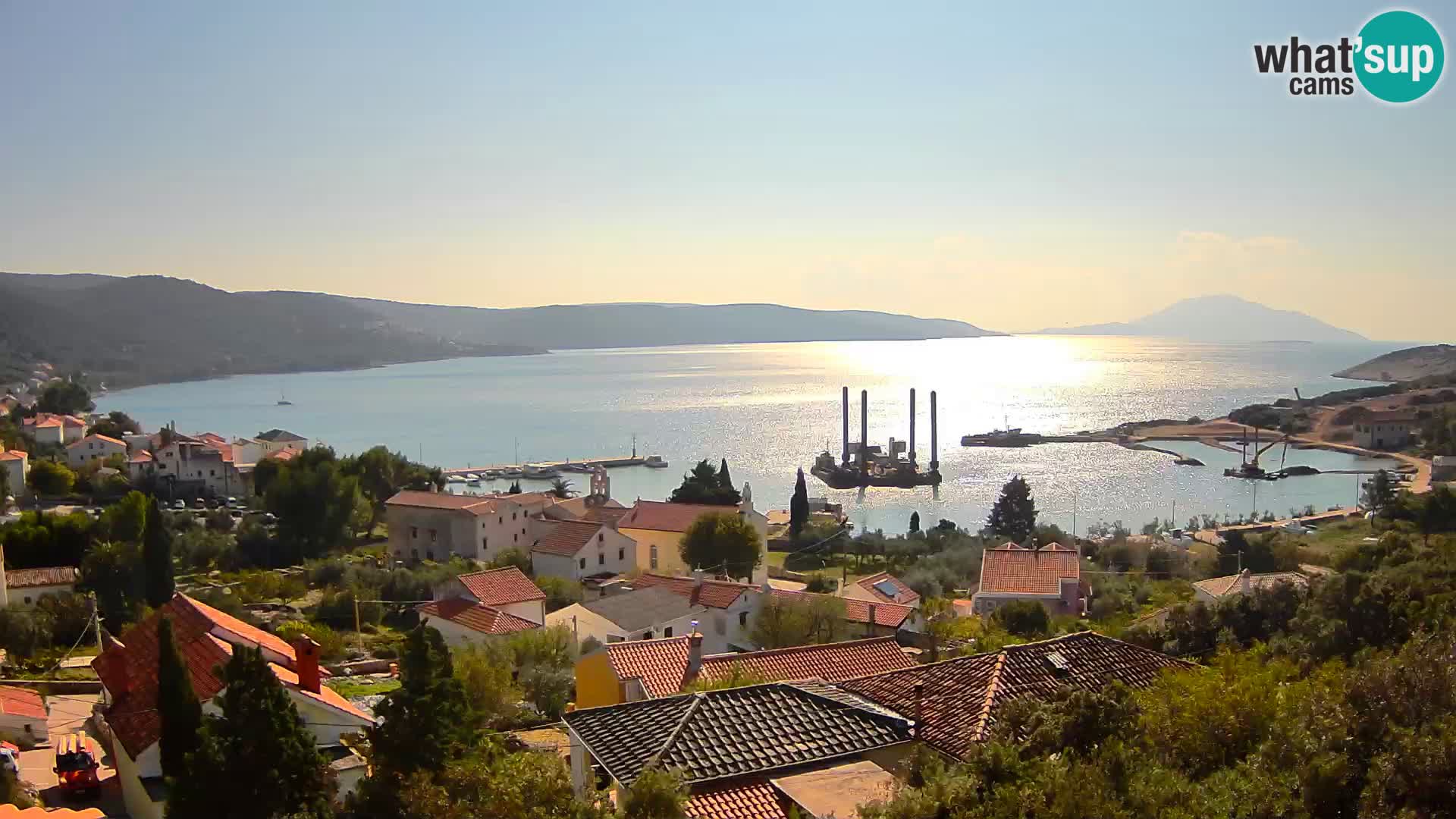 Spletna kamera v živo Martinšćica – otok Cres – Hrvaška