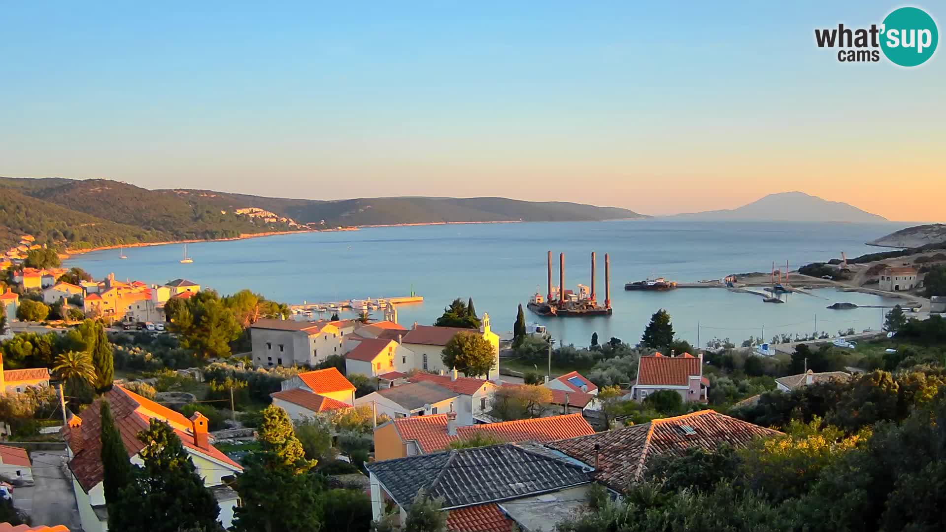 Spletna kamera v živo Martinšćica – otok Cres – Hrvaška