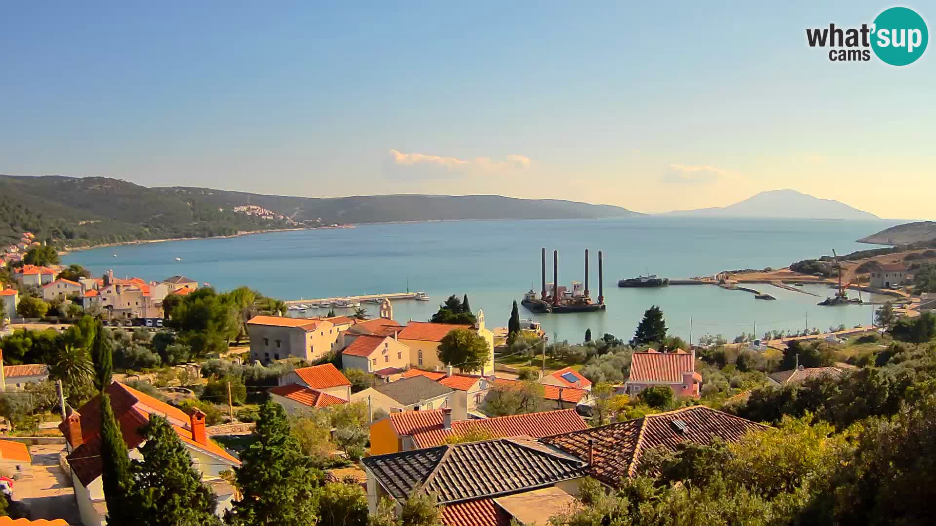 Spletna kamera v živo Martinšćica – otok Cres – Hrvaška