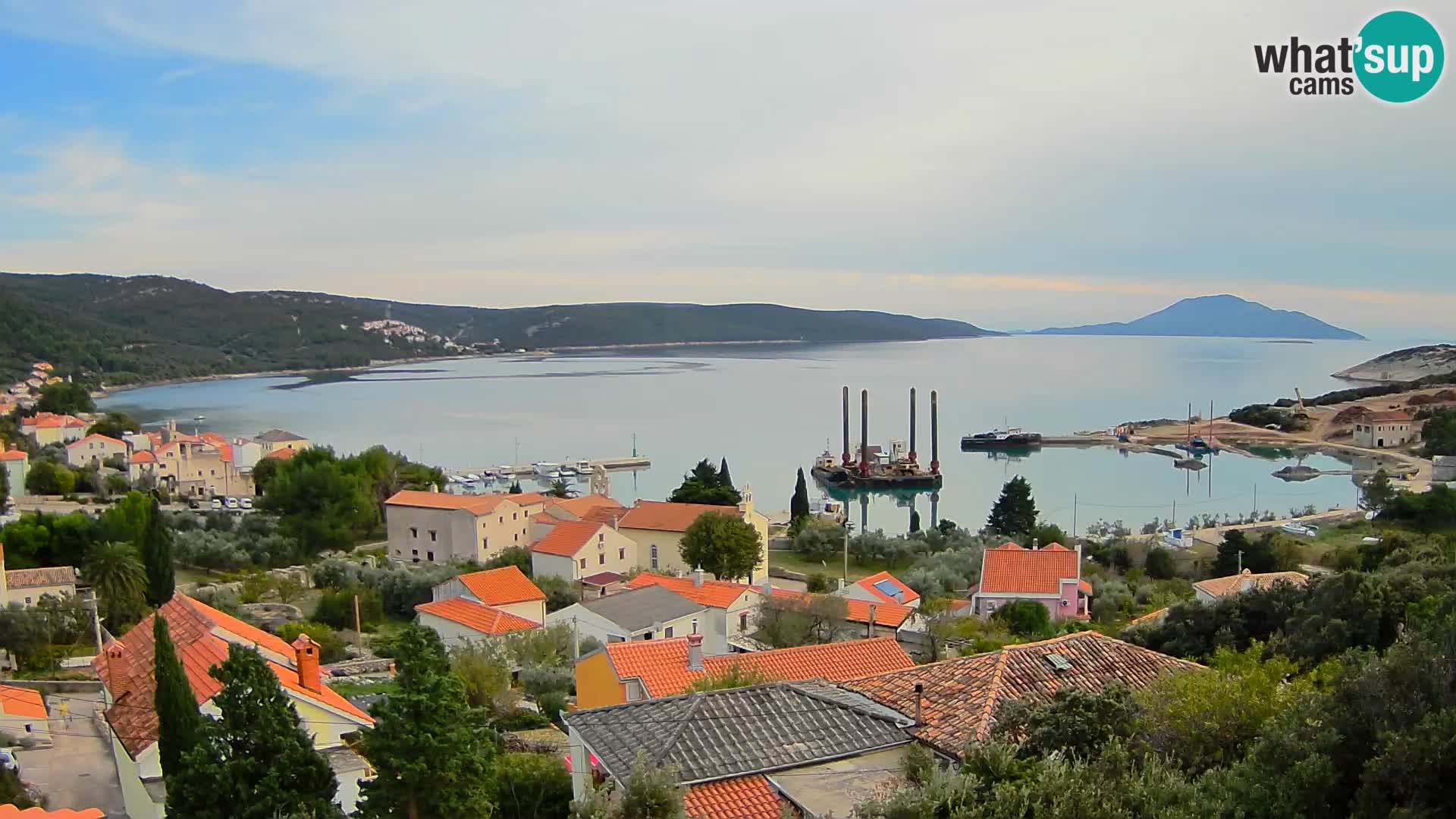 Spletna kamera v živo Martinšćica – otok Cres – Hrvaška