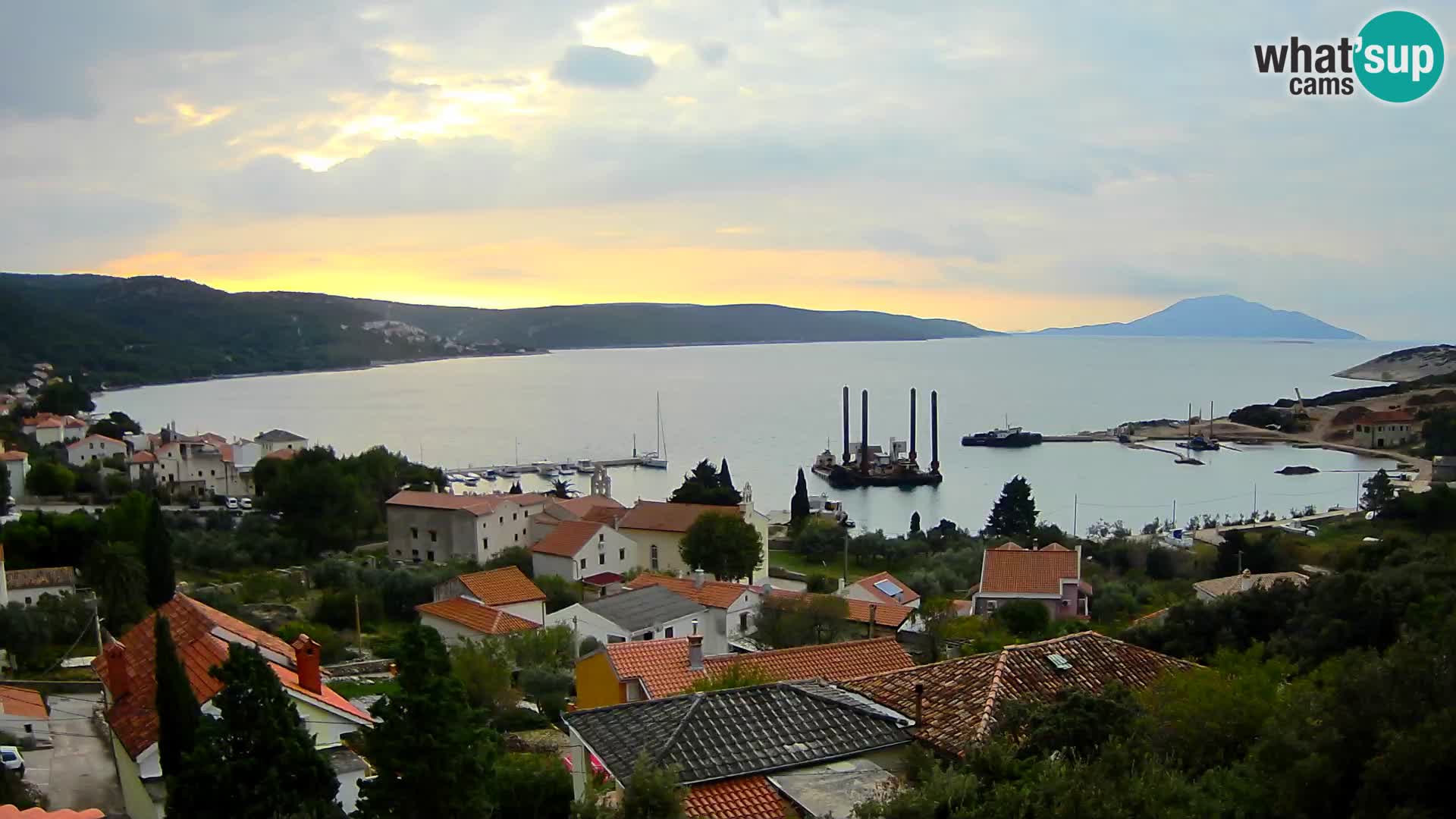 Live webcam Martinšćica – île de Cres – Croatie