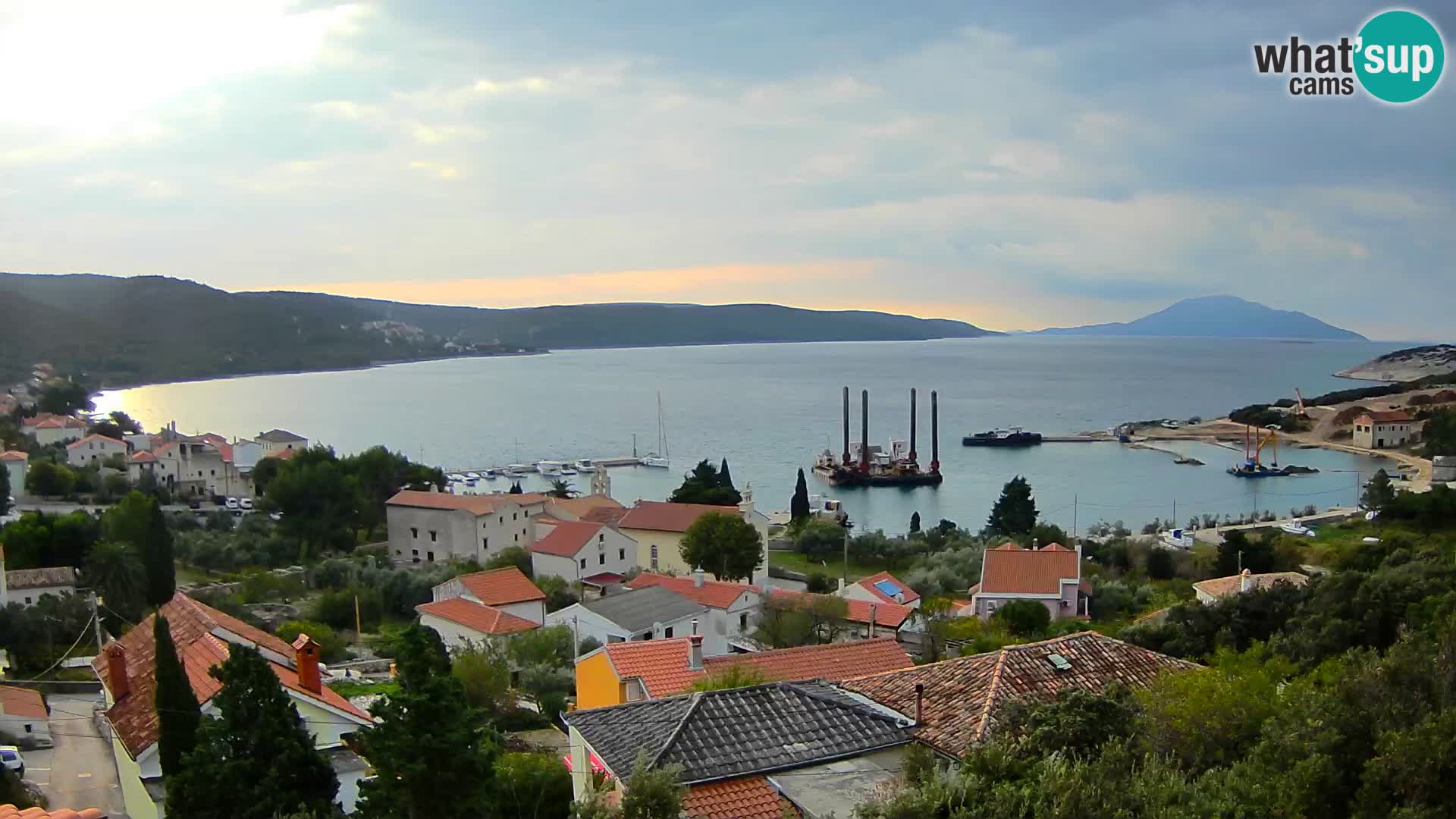 Live webcam Martinšćica – île de Cres – Croatie