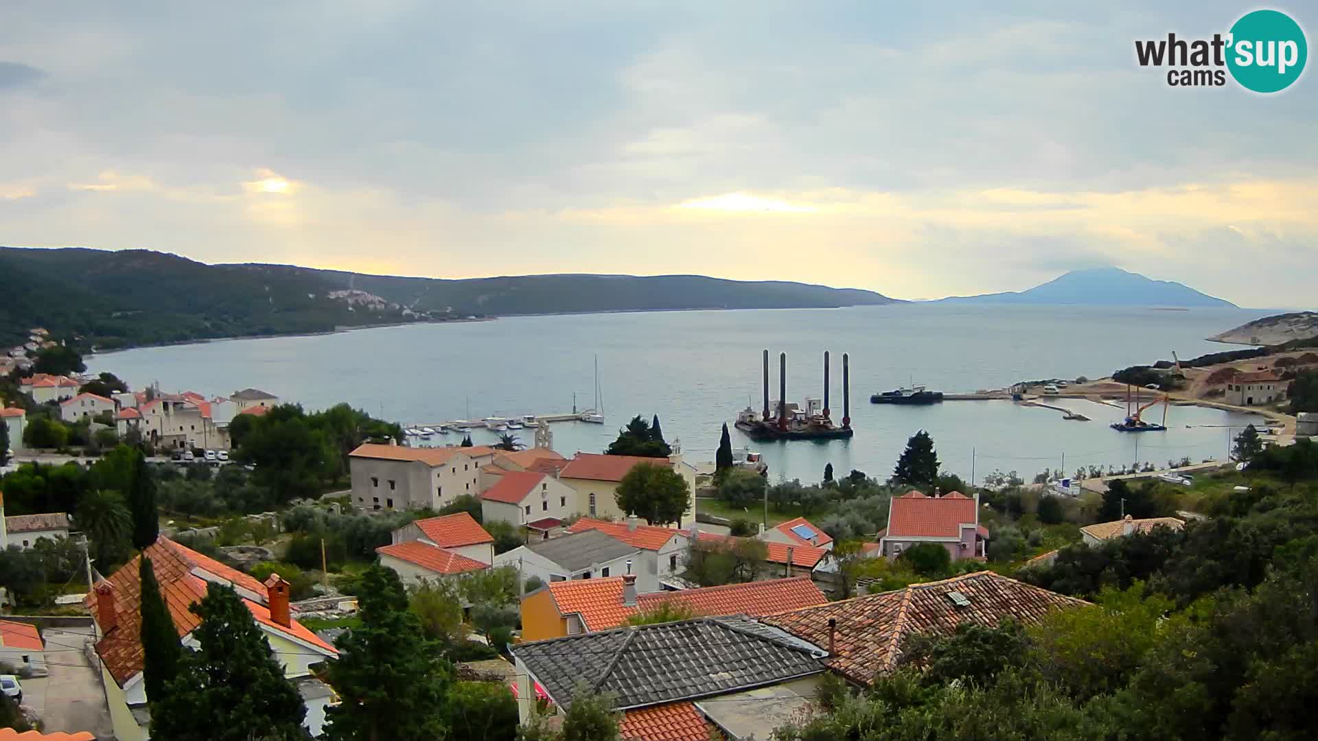 Spletna kamera v živo Martinšćica – otok Cres – Hrvaška