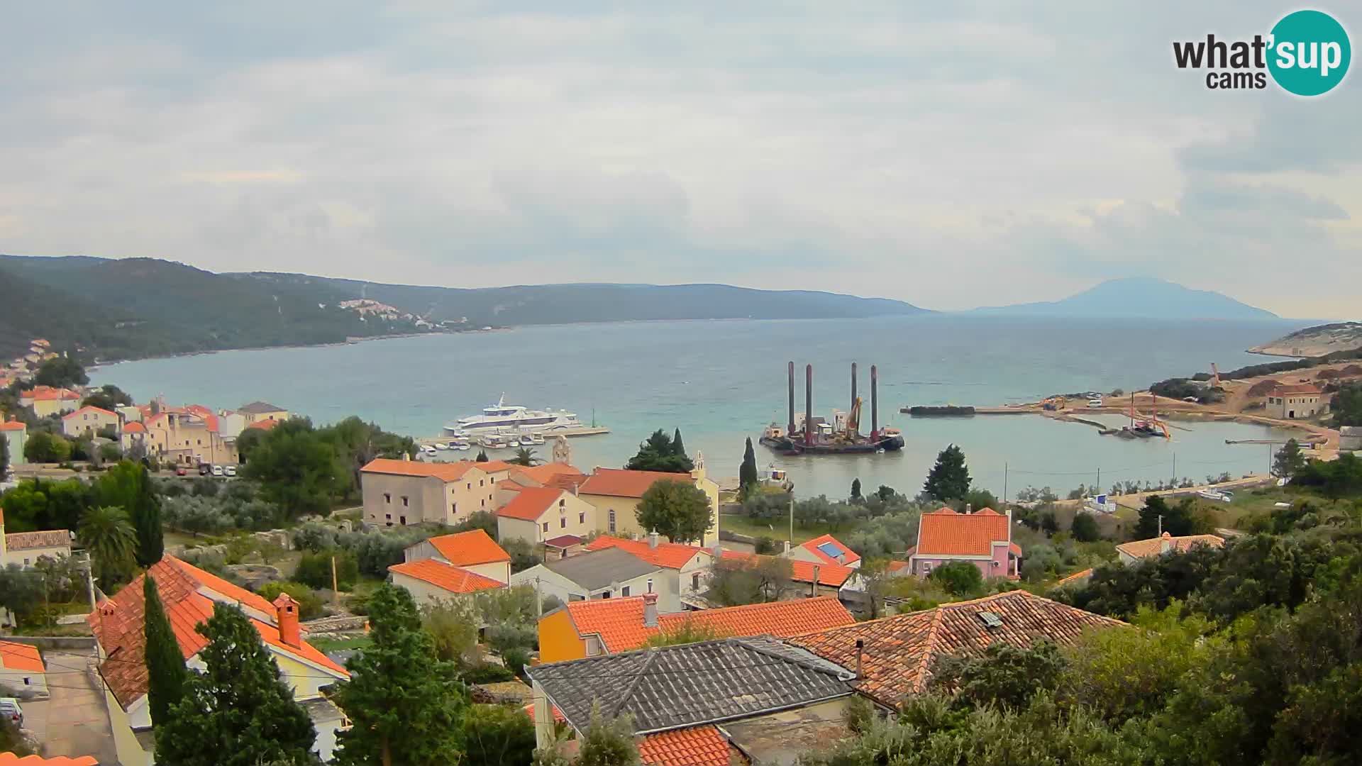 Live webcam Martinšćica – île de Cres – Croatie