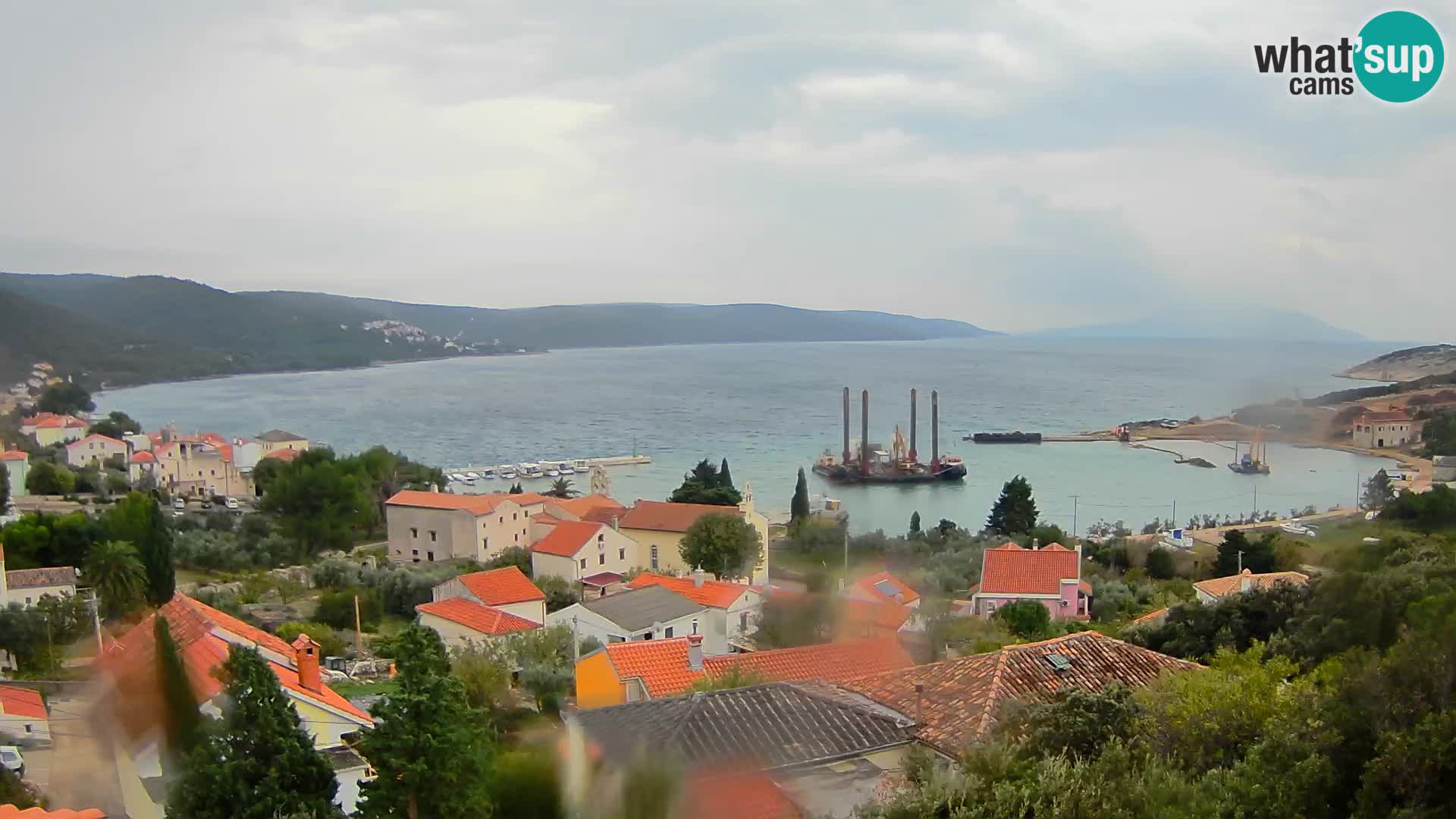 Spletna kamera v živo Martinšćica – otok Cres – Hrvaška