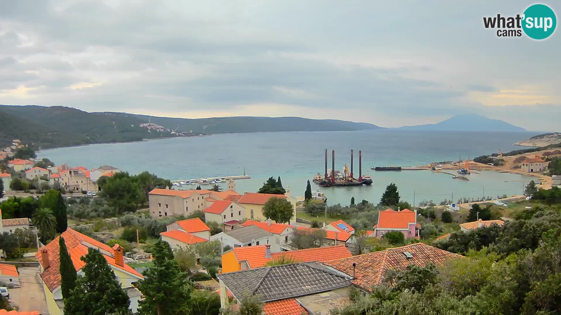 Spletna kamera v živo Martinšćica – otok Cres – Hrvaška