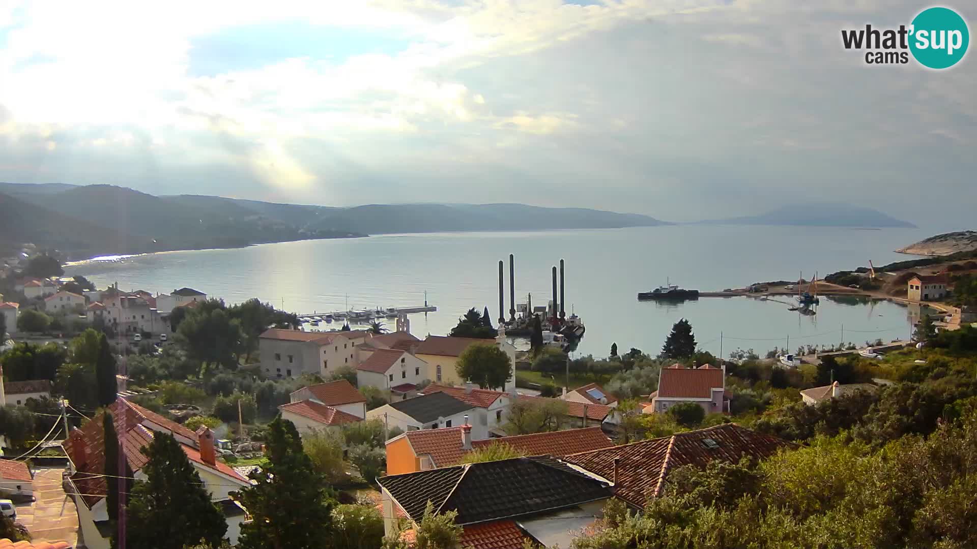 Spletna kamera v živo Martinšćica – otok Cres – Hrvaška