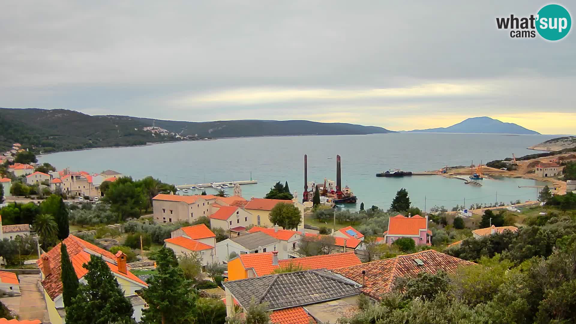 Spletna kamera v živo Martinšćica – otok Cres – Hrvaška