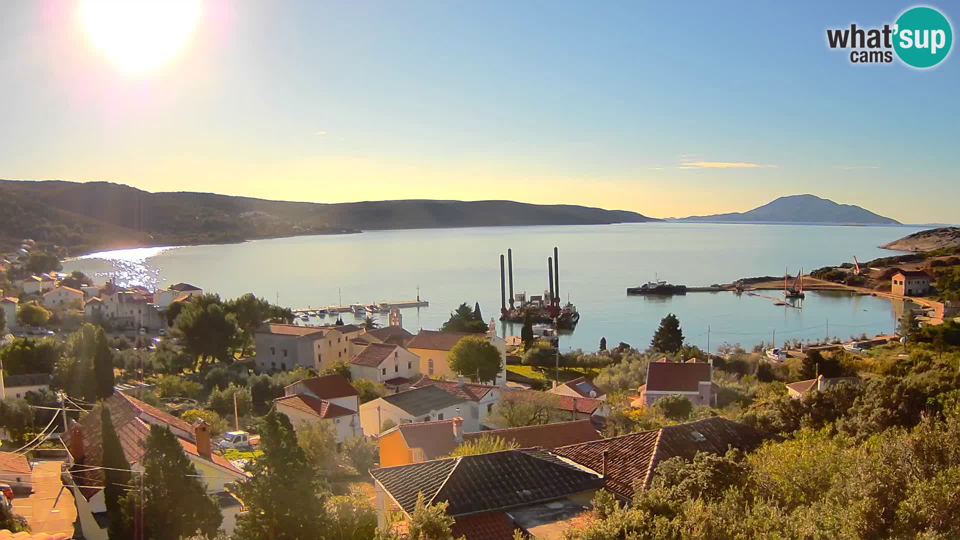 Spletna kamera v živo Martinšćica – otok Cres – Hrvaška