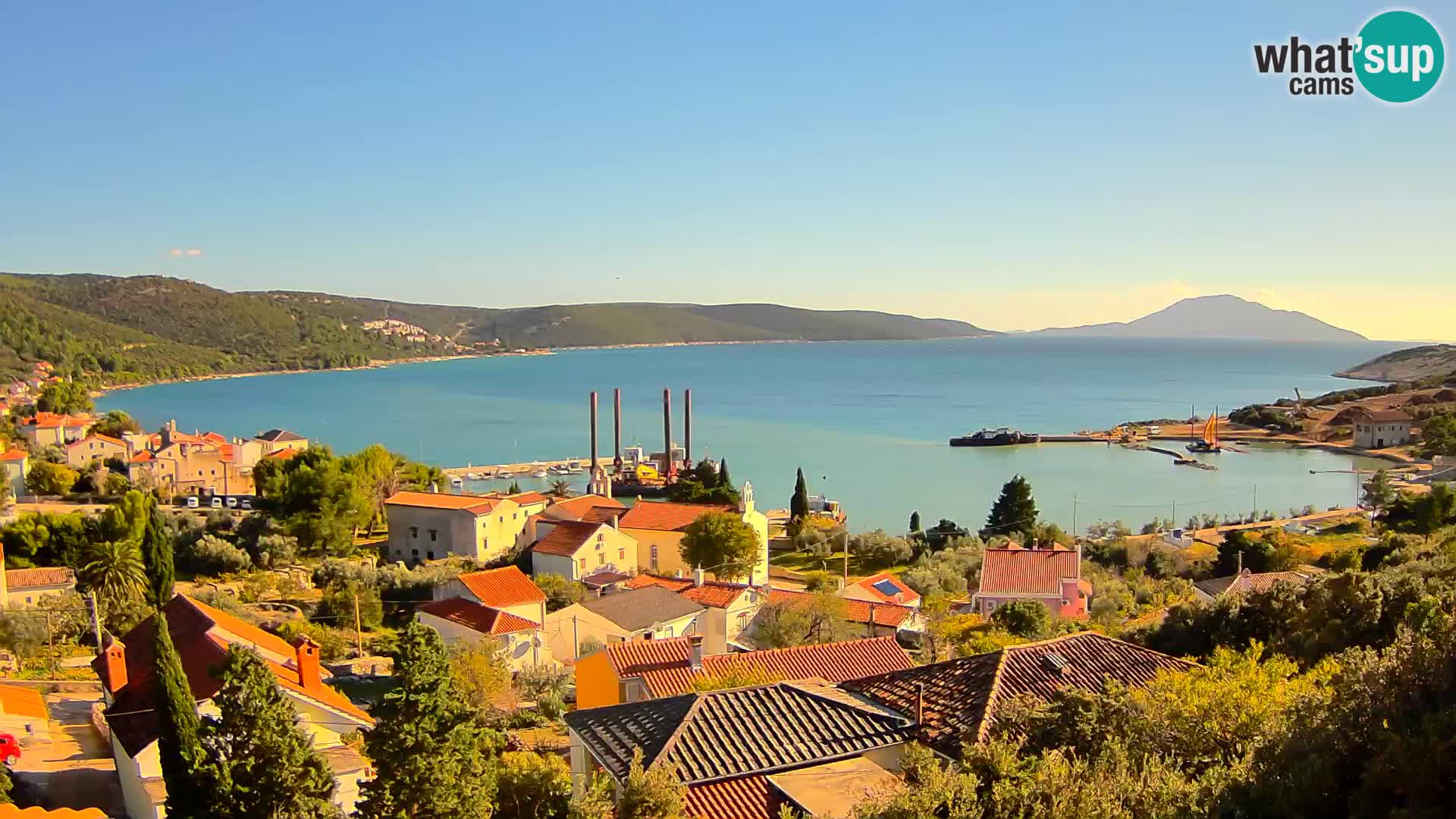 Spletna kamera v živo Martinšćica – otok Cres – Hrvaška