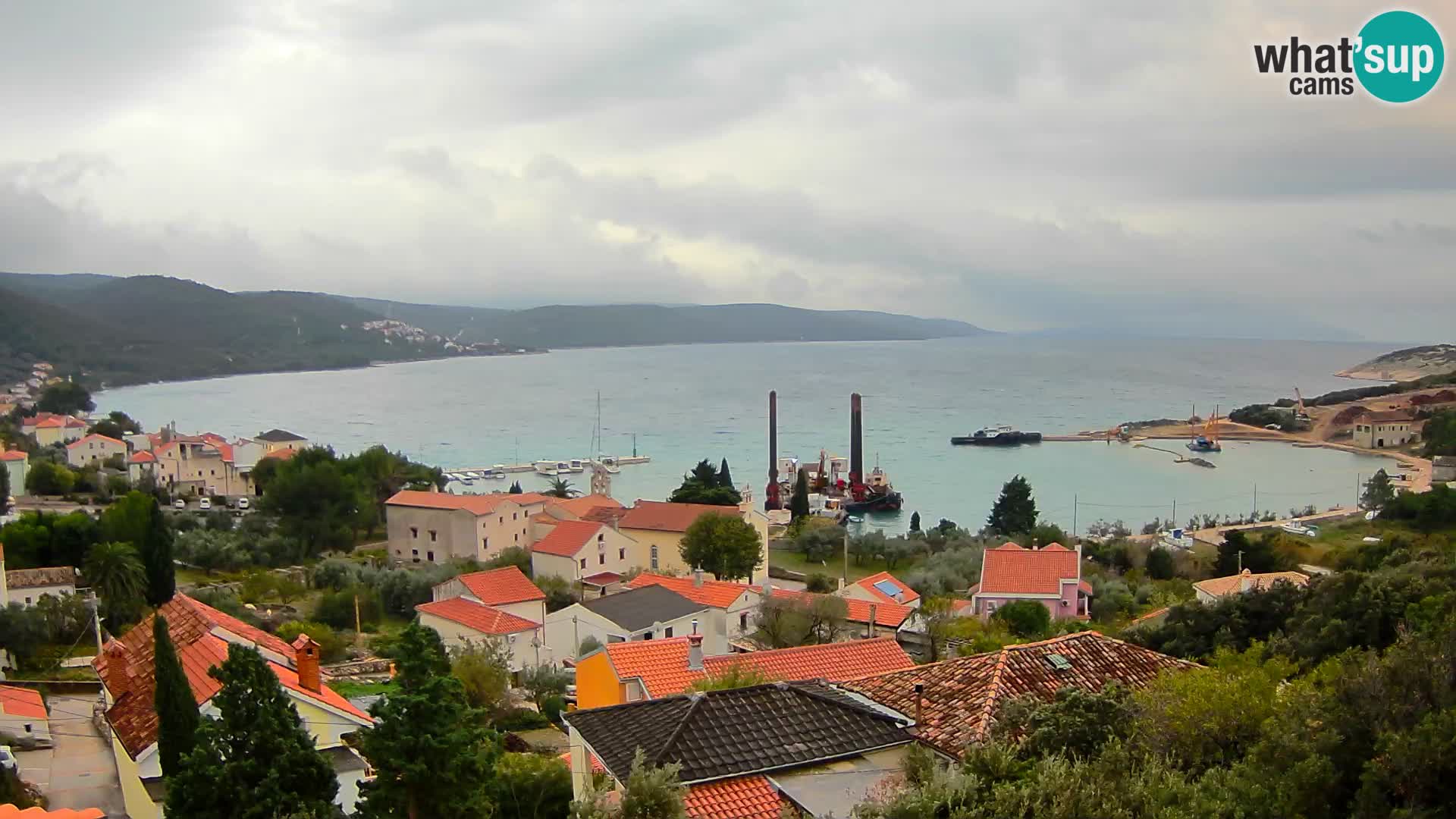 Spletna kamera v živo Martinšćica – otok Cres – Hrvaška
