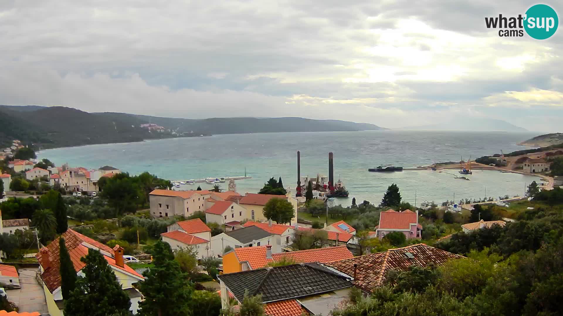 Spletna kamera v živo Martinšćica – otok Cres – Hrvaška