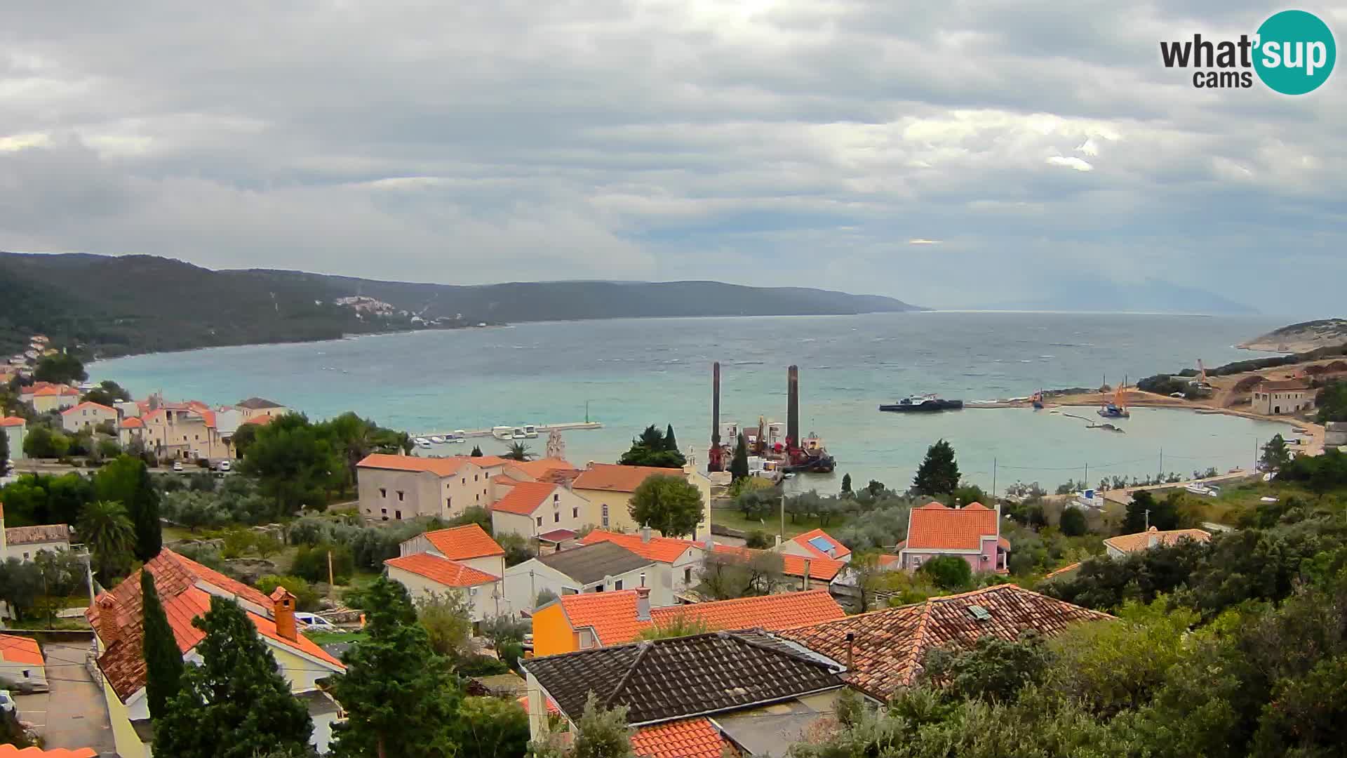 Live webcam Martinšćica – île de Cres – Croatie