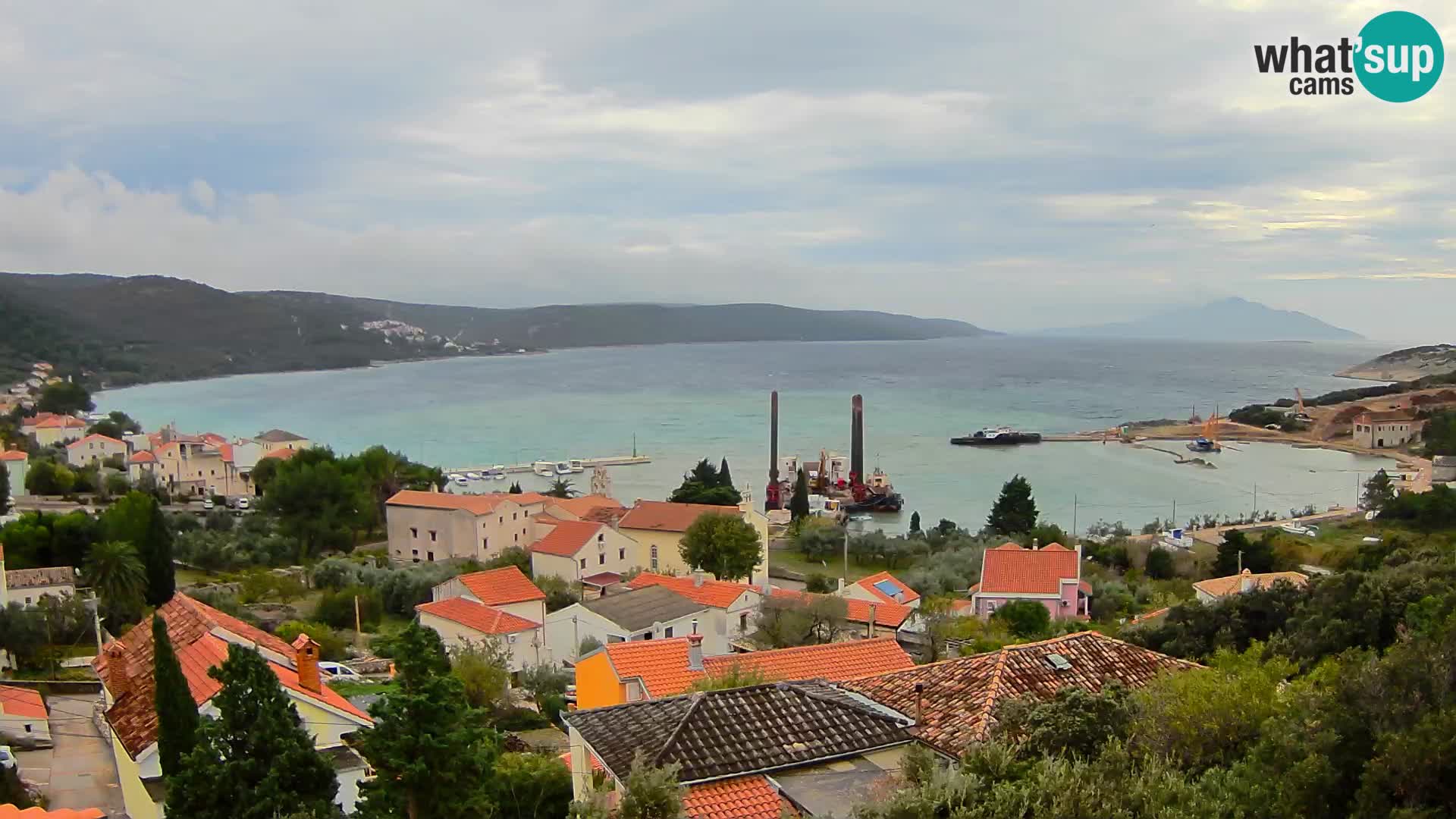Spletna kamera v živo Martinšćica – otok Cres – Hrvaška