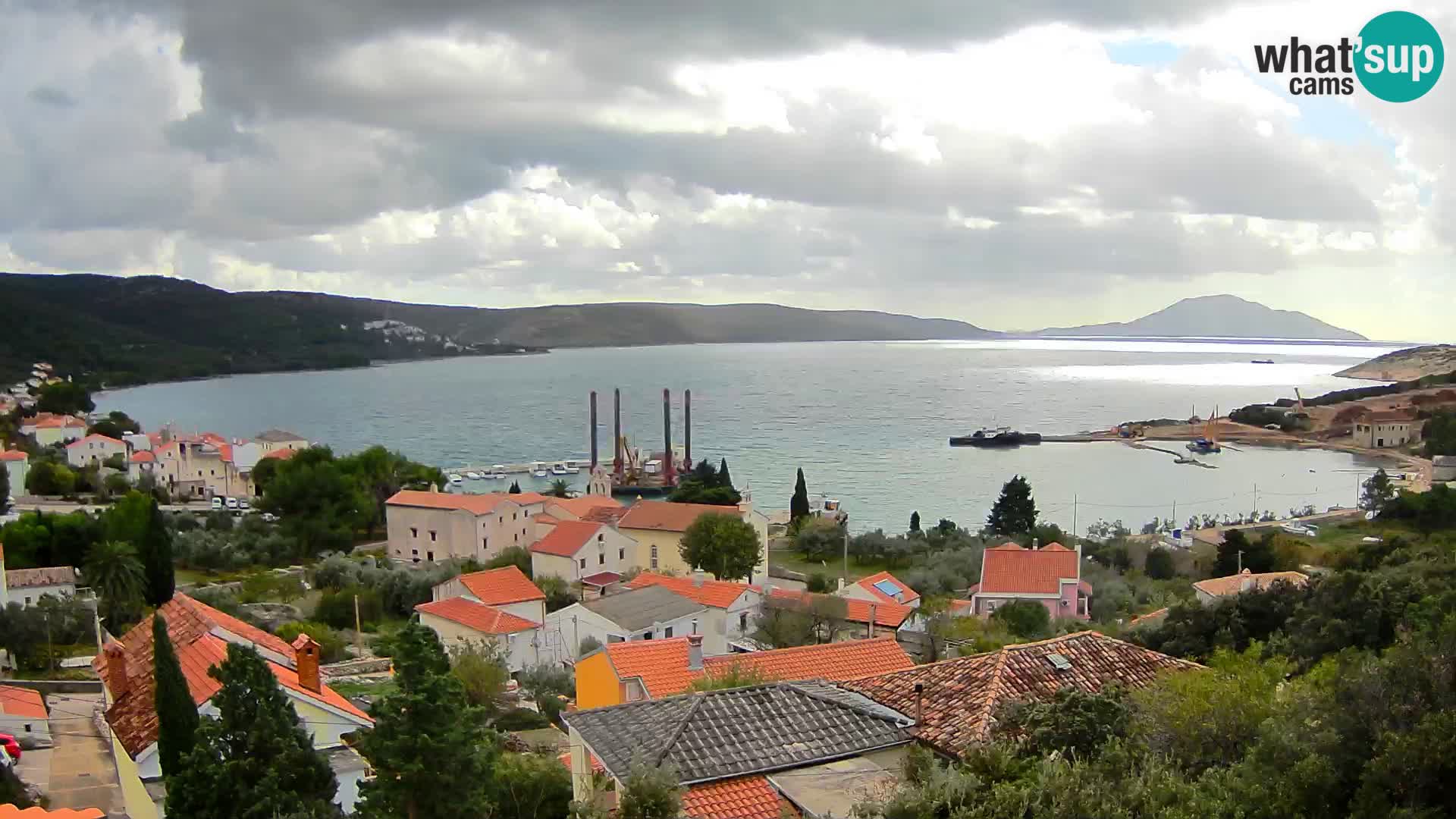Spletna kamera v živo Martinšćica – otok Cres – Hrvaška