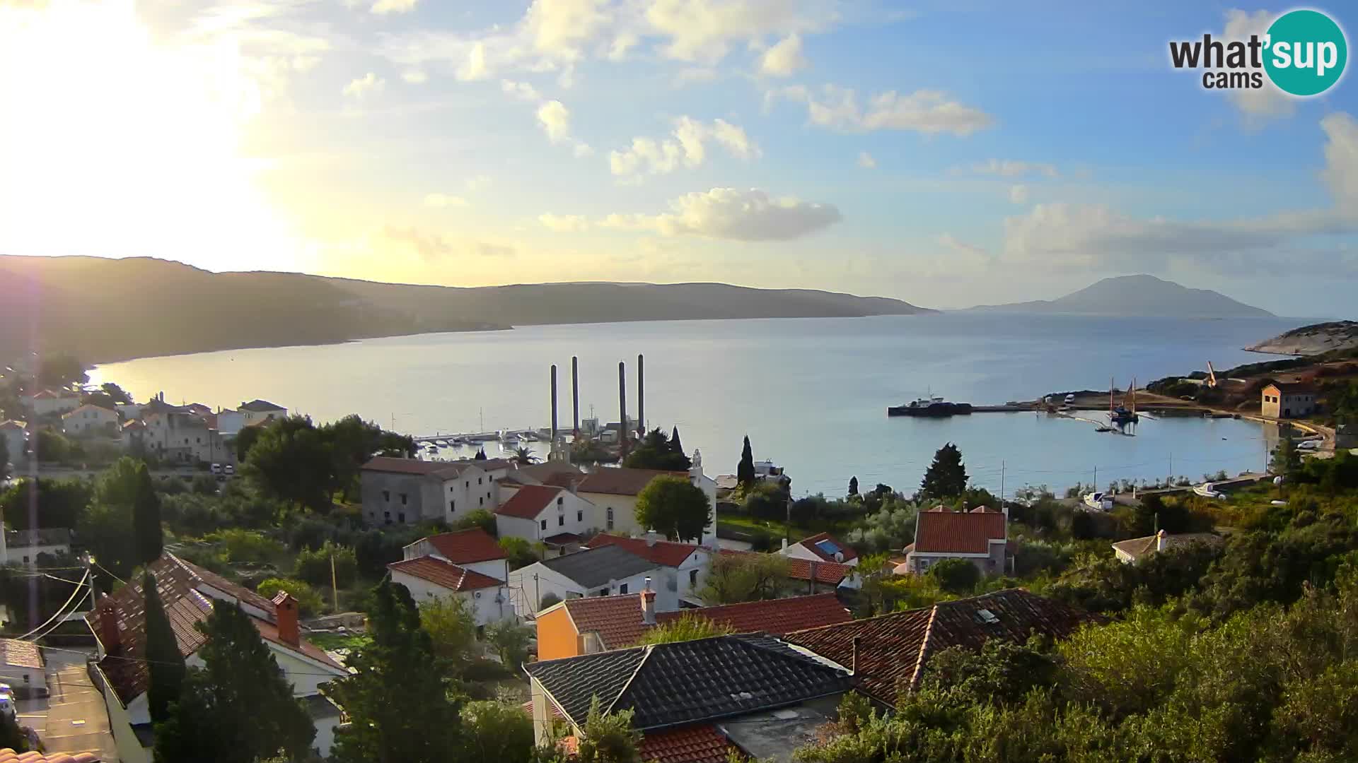 Spletna kamera v živo Martinšćica – otok Cres – Hrvaška