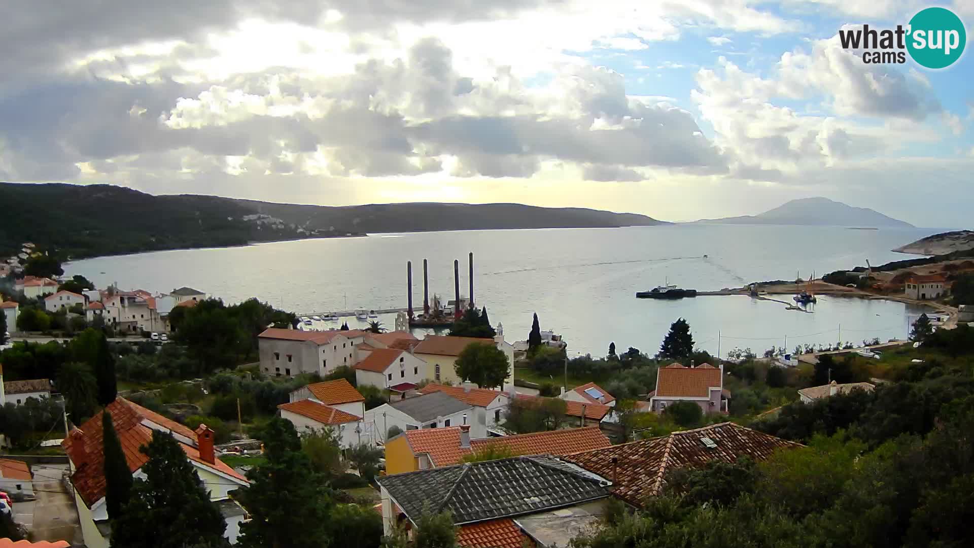 Spletna kamera v živo Martinšćica – otok Cres – Hrvaška