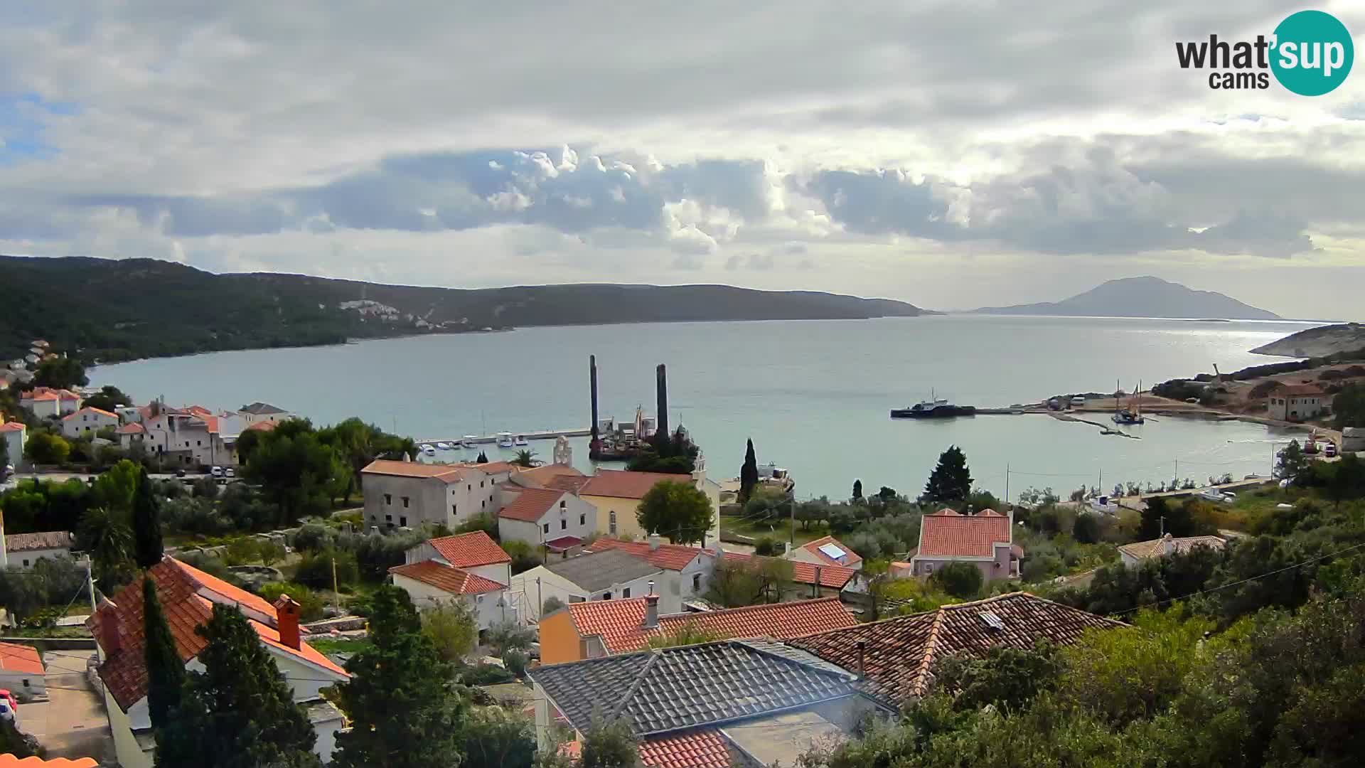 Spletna kamera v živo Martinšćica – otok Cres – Hrvaška