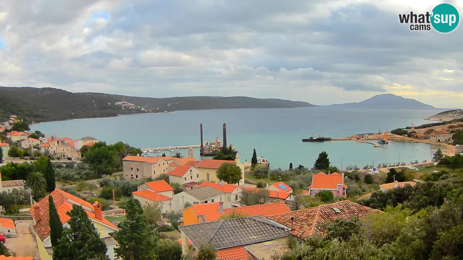 Spletna kamera v živo Martinšćica – otok Cres – Hrvaška