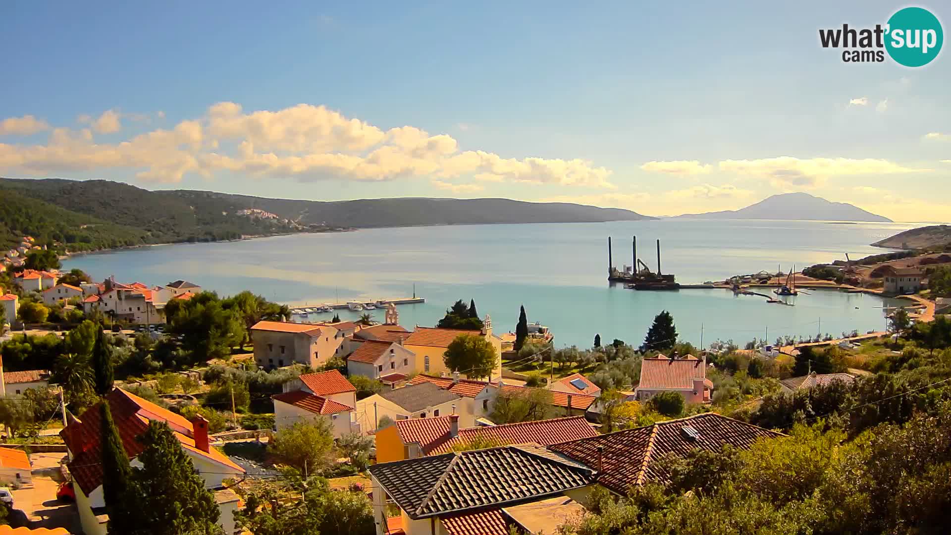 Spletna kamera v živo Martinšćica – otok Cres – Hrvaška