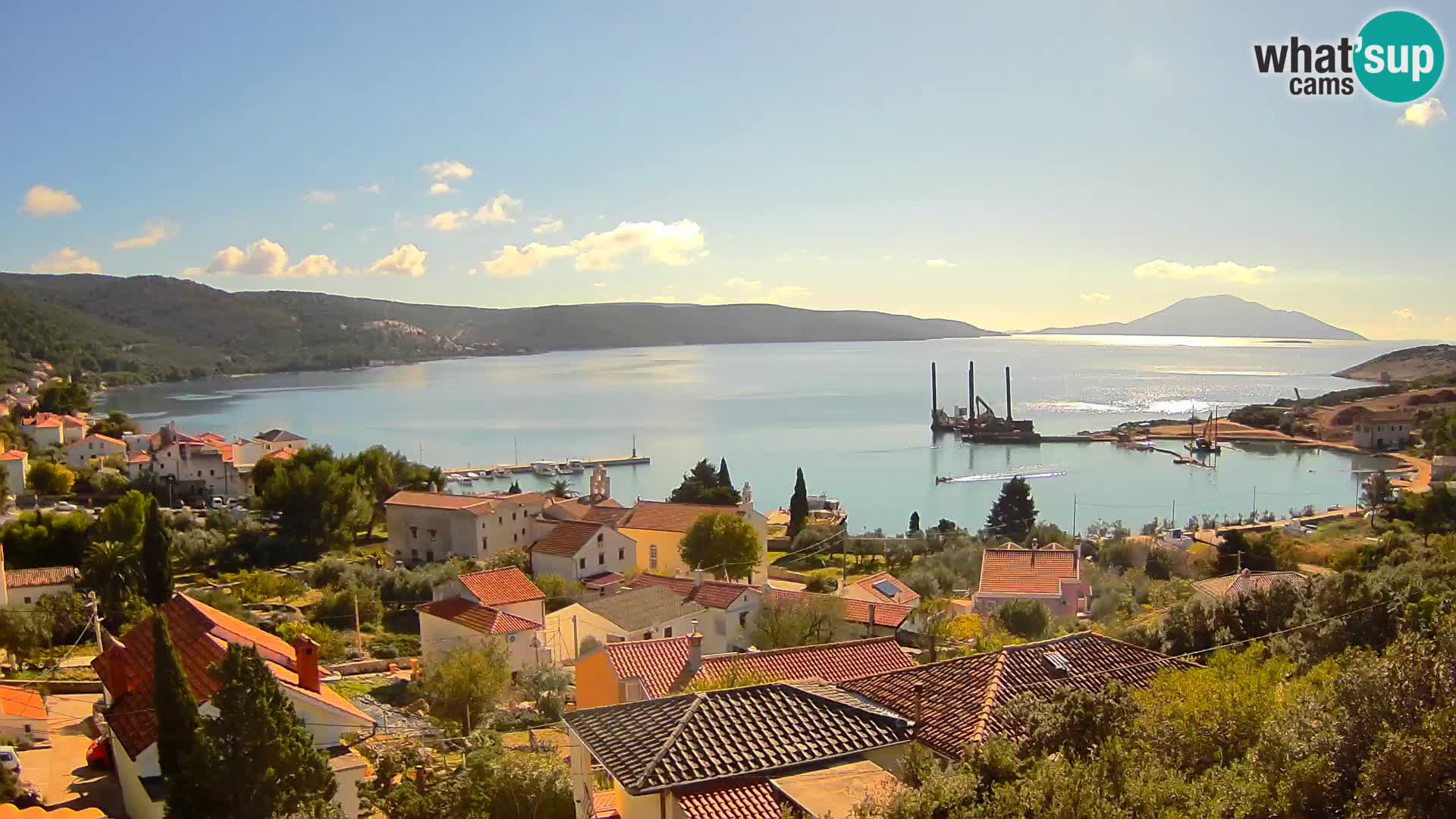 Spletna kamera v živo Martinšćica – otok Cres – Hrvaška
