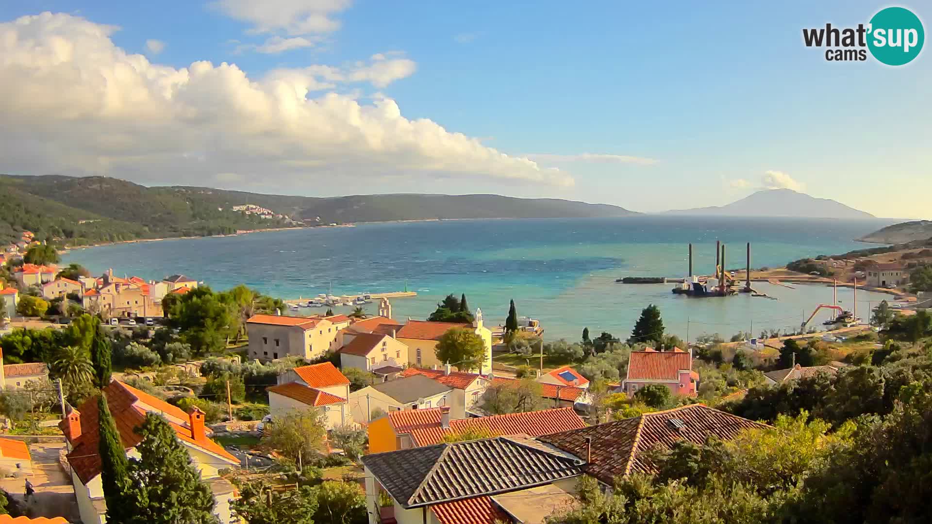 Spletna kamera v živo Martinšćica – otok Cres – Hrvaška