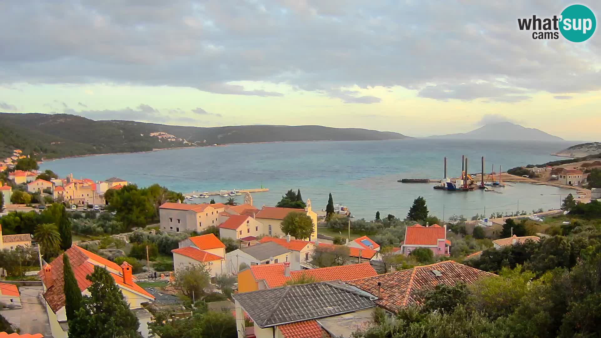 Spletna kamera v živo Martinšćica – otok Cres – Hrvaška