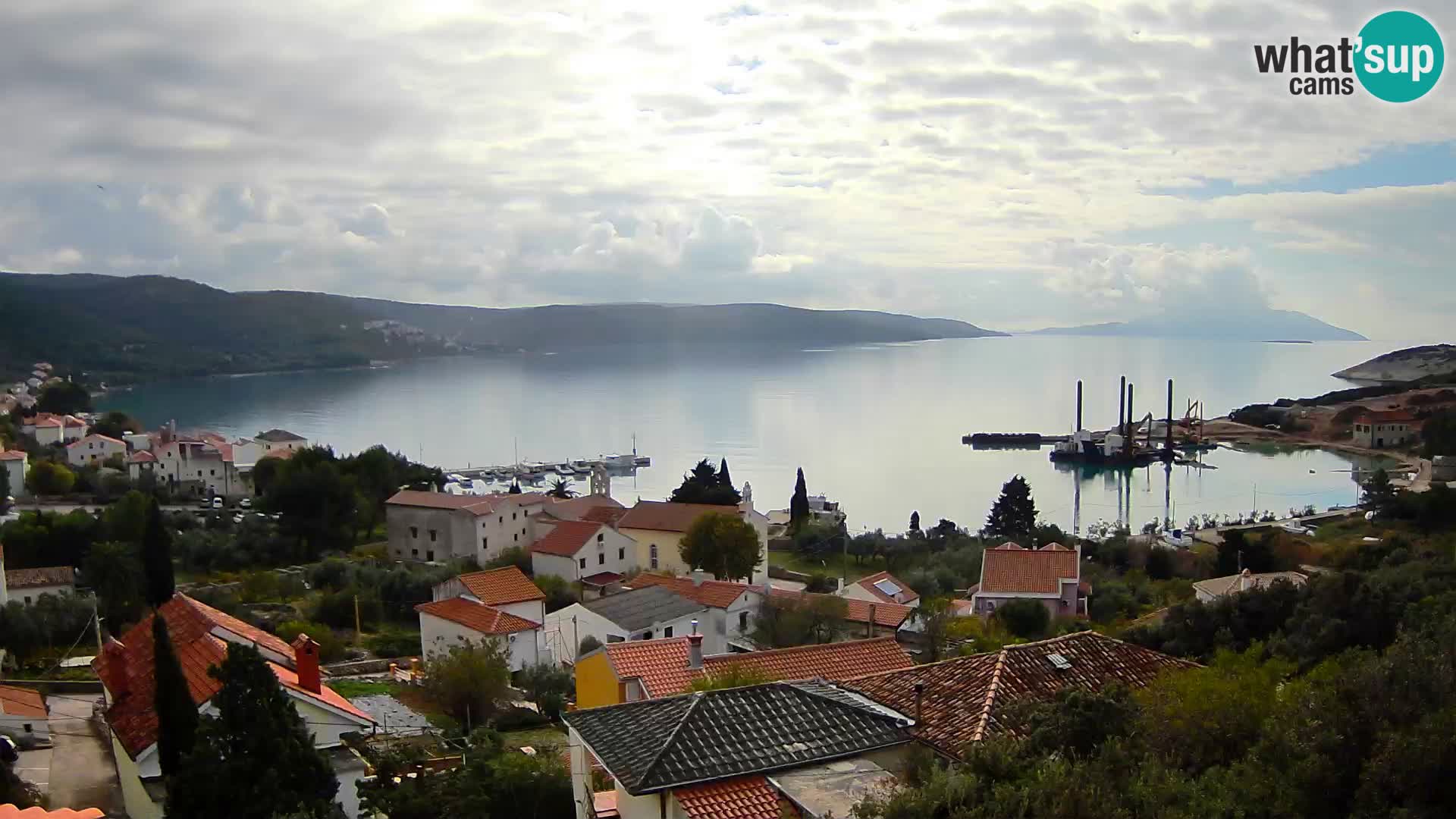 Spletna kamera v živo Martinšćica – otok Cres – Hrvaška